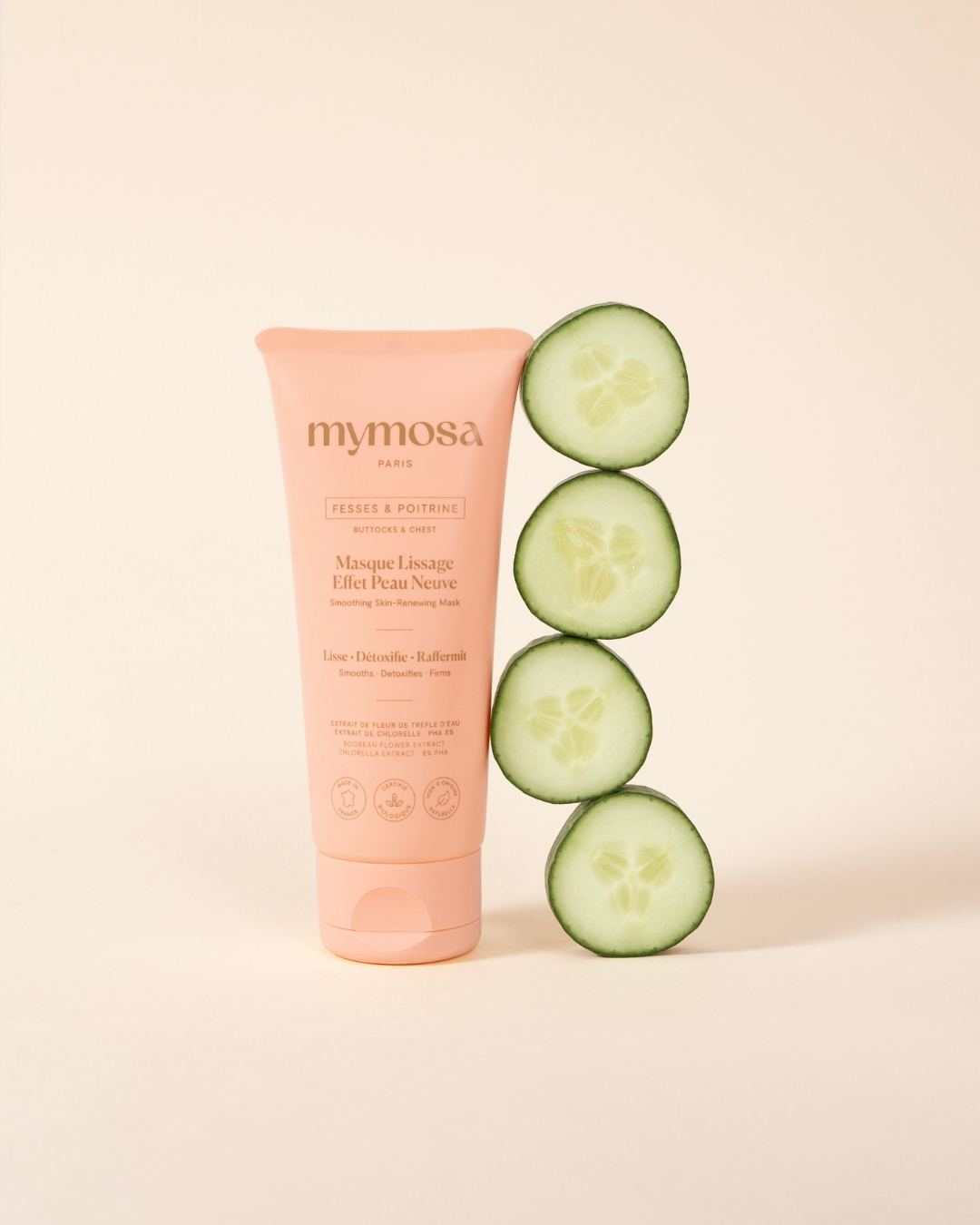 MYMOSA - MASQUE LISSAGE - SET DESIGN CONCOMBRE- STUDIO NOVEMBRE