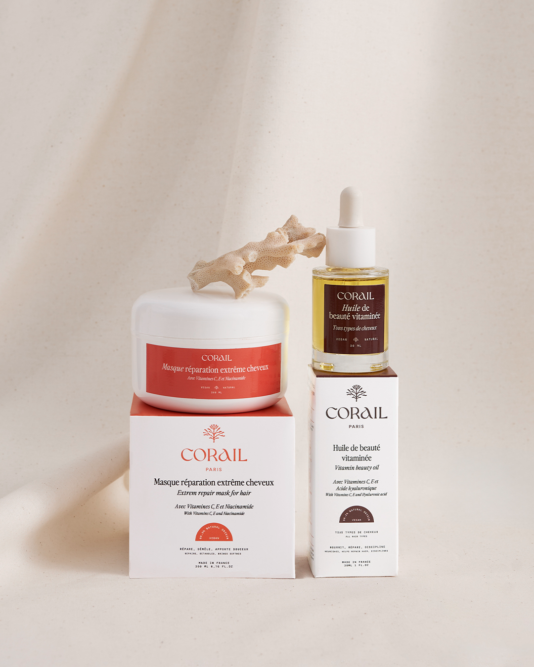 CORAIL - SET DESIGN PACKAGING - STUDIO NOVEMBRE