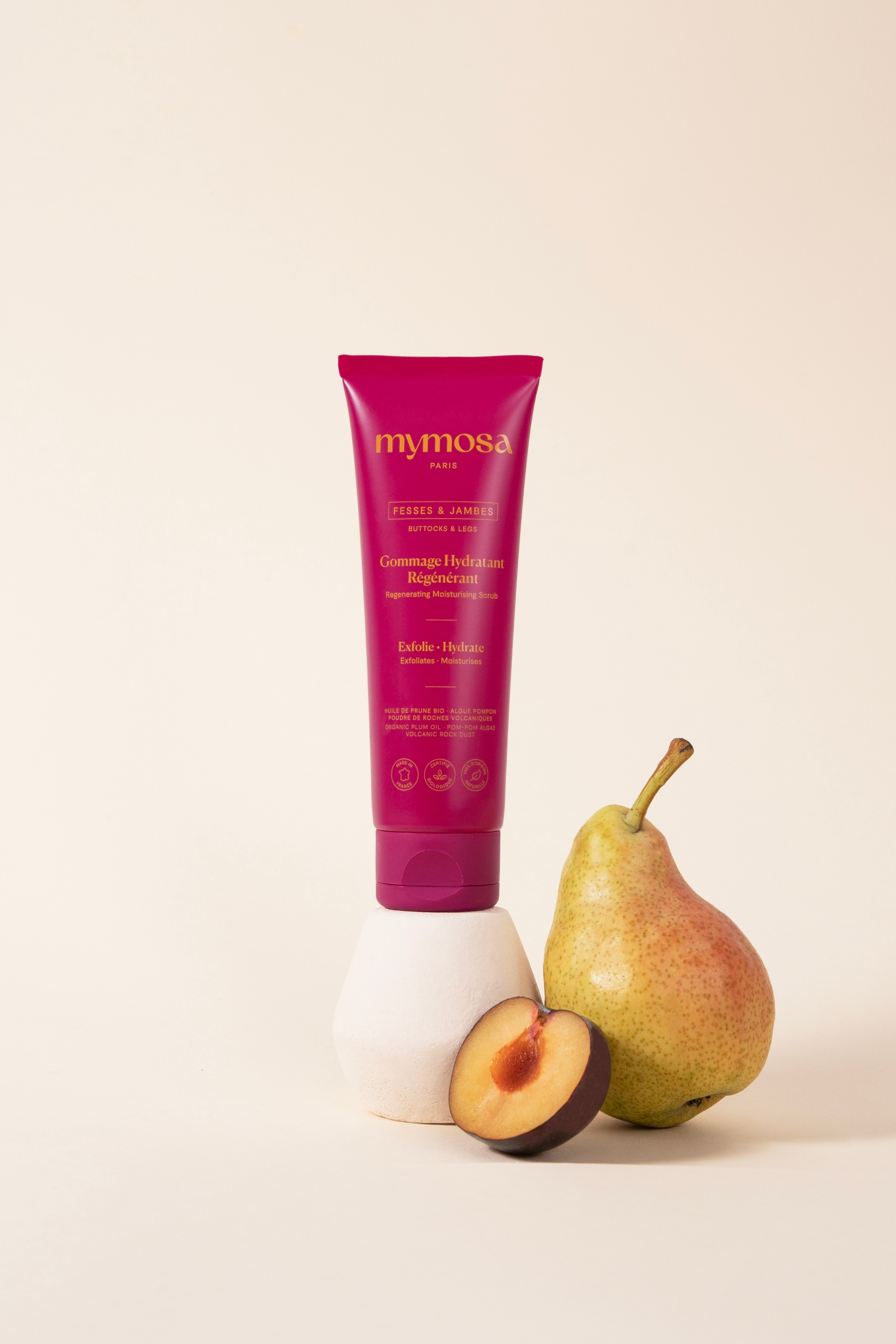 MYMOSA - GOMMAGE - SET DESIGN POIRES - STUDIO NOVEMBRE