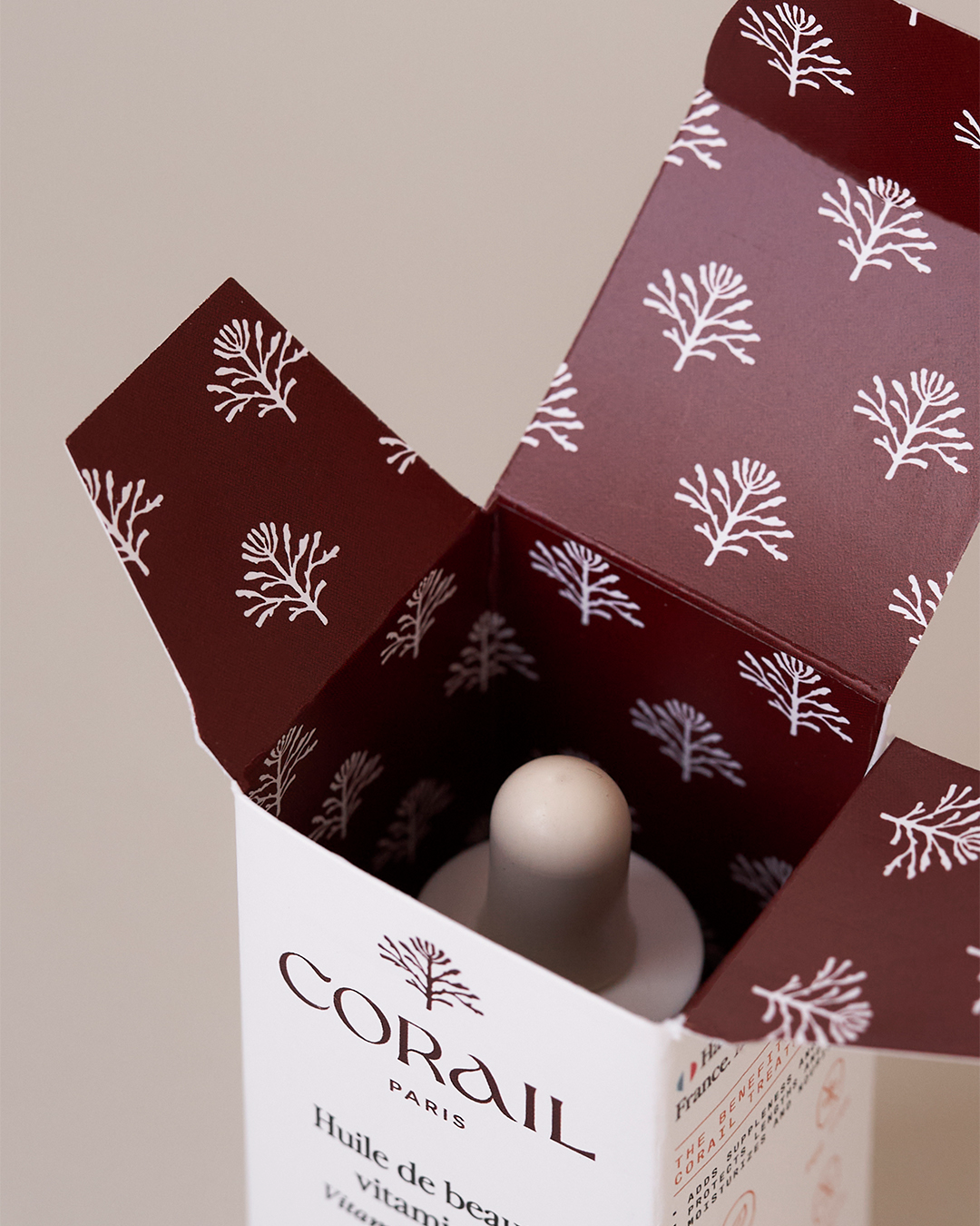 CORAIL - CONTENANT DANS PACKAGING - STUDIO NOVEMBRE