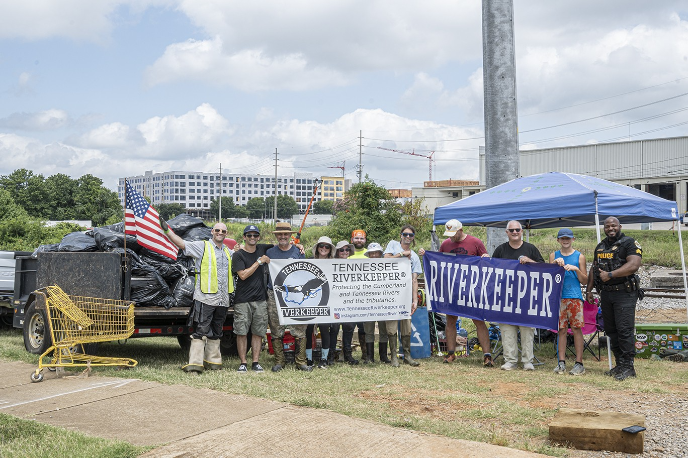 TENNESSEE RIVERKEEPER CLEANS UP APPROXIMATELY 2,023 POUNDS OF TRASH IN HUNTSVILLE