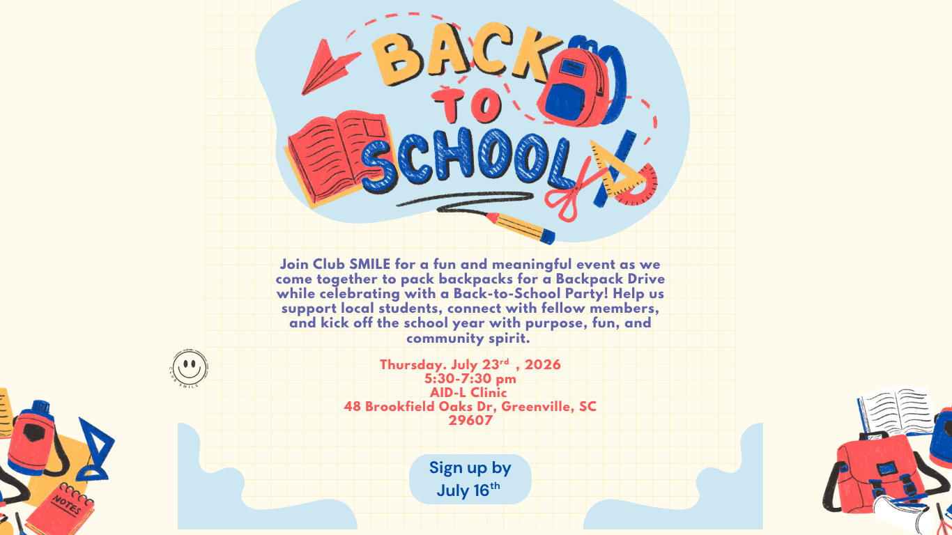 Back To School with Club Smile