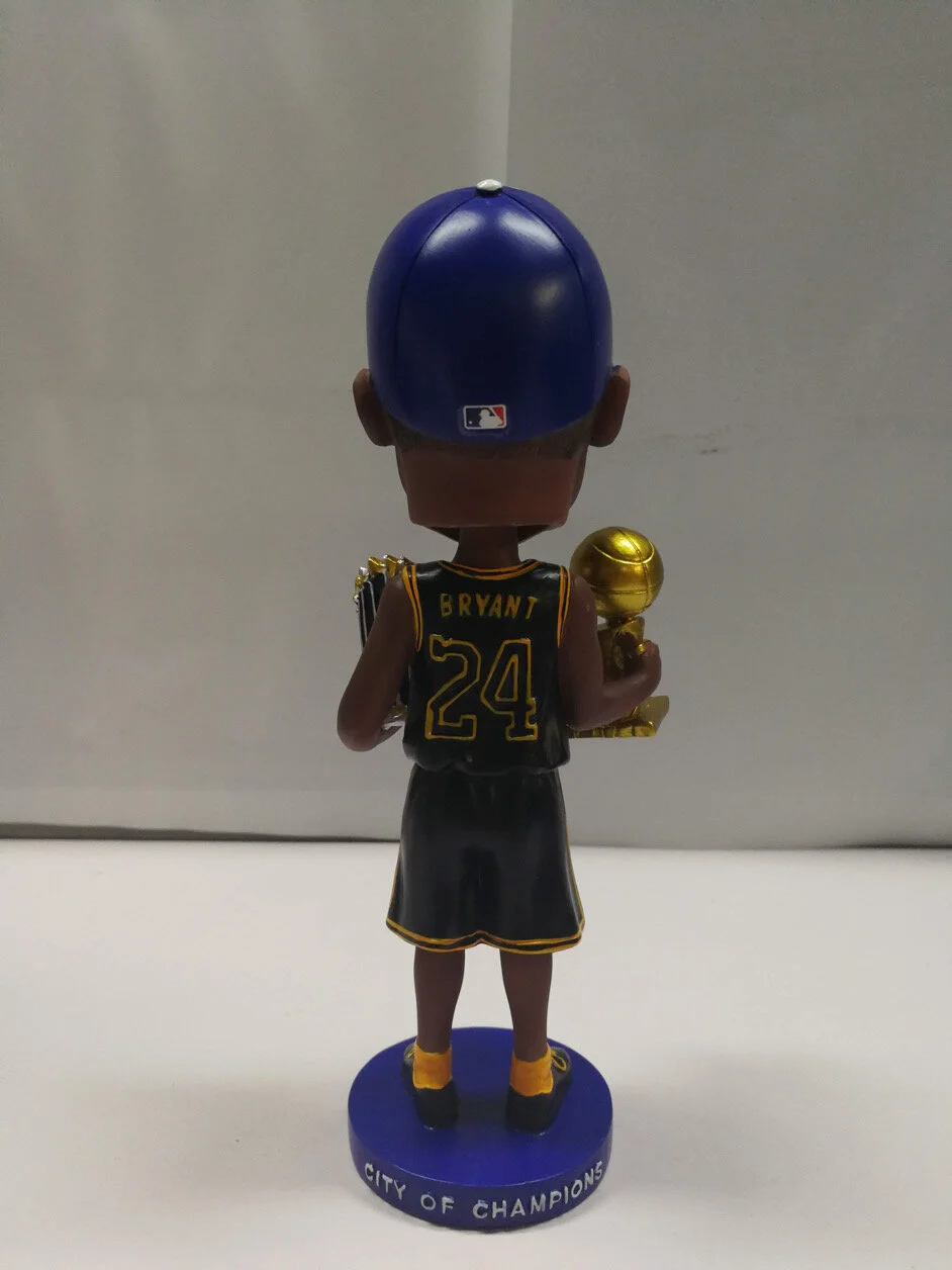 Kobe Bryant World Champs Bobblehead Black Mamba Variant