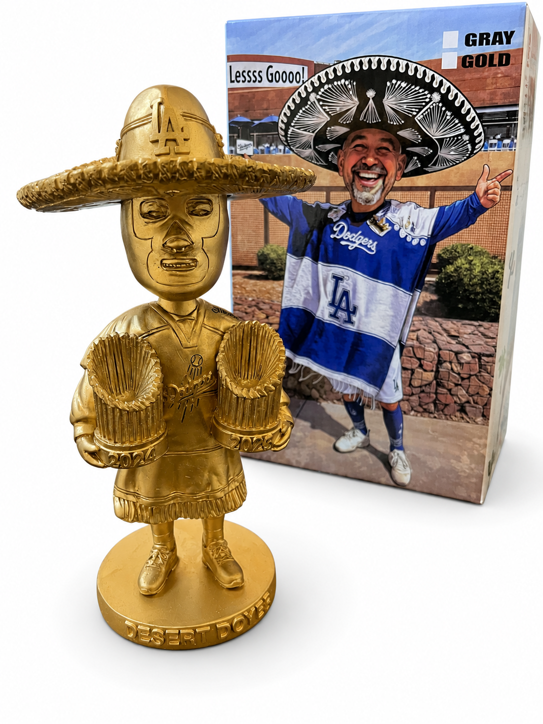 Desert Doyer Bobblehead Gold Variant - Limited to 24