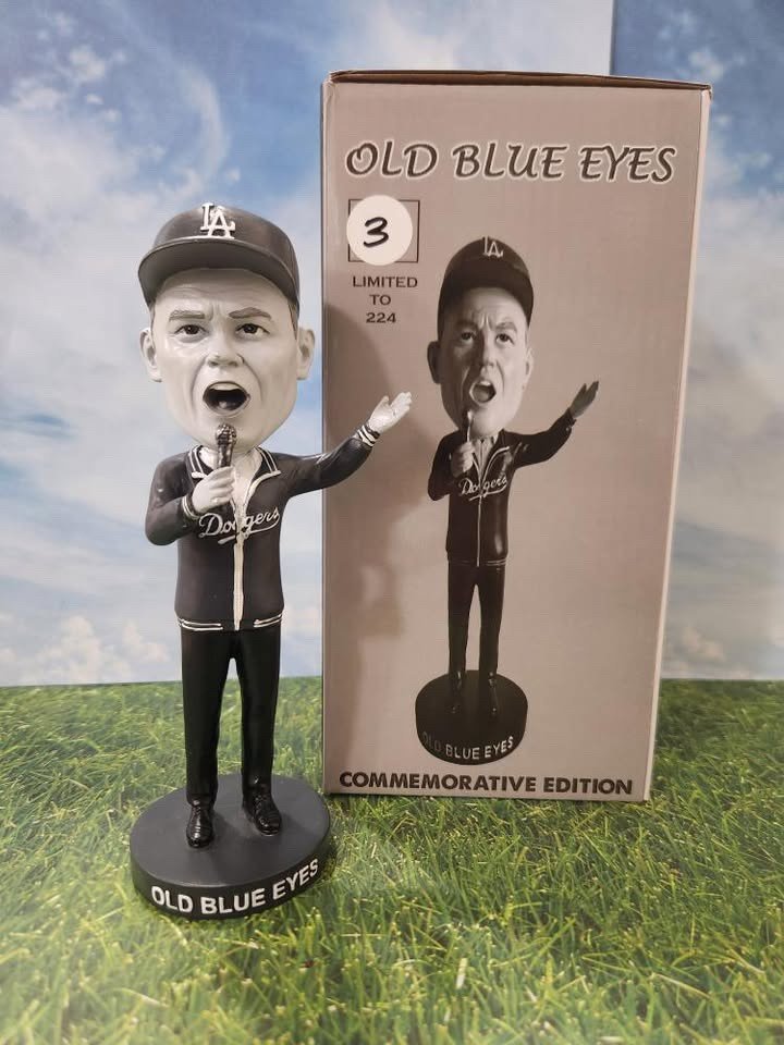 Old Blue Eyes - Opening Day 1977 Bobblehead Black & White Variant - Limited to 224