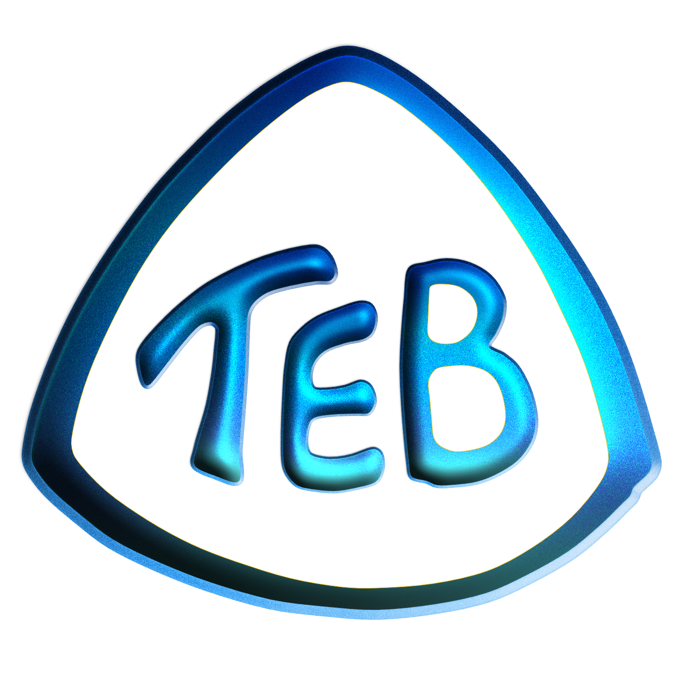 Blue blend TEB logo design on sticker.png