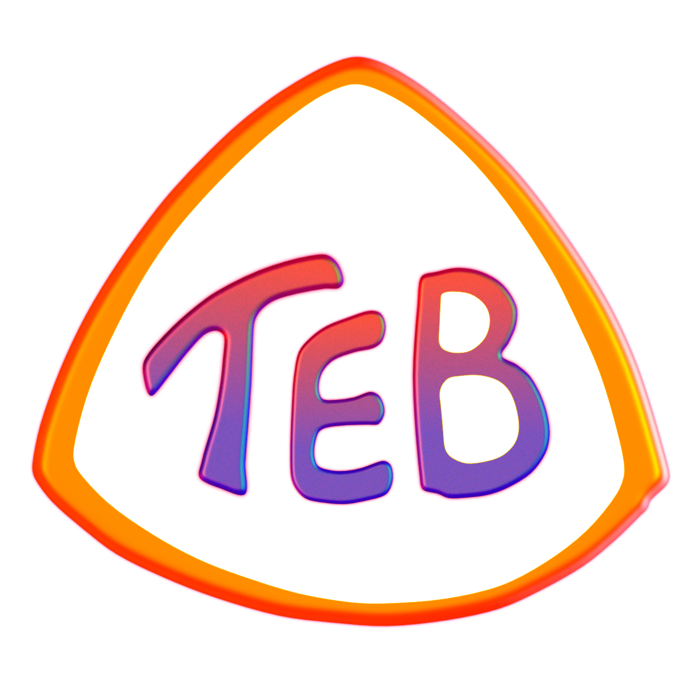 Rainbow blend TEB logo design on sticker.png