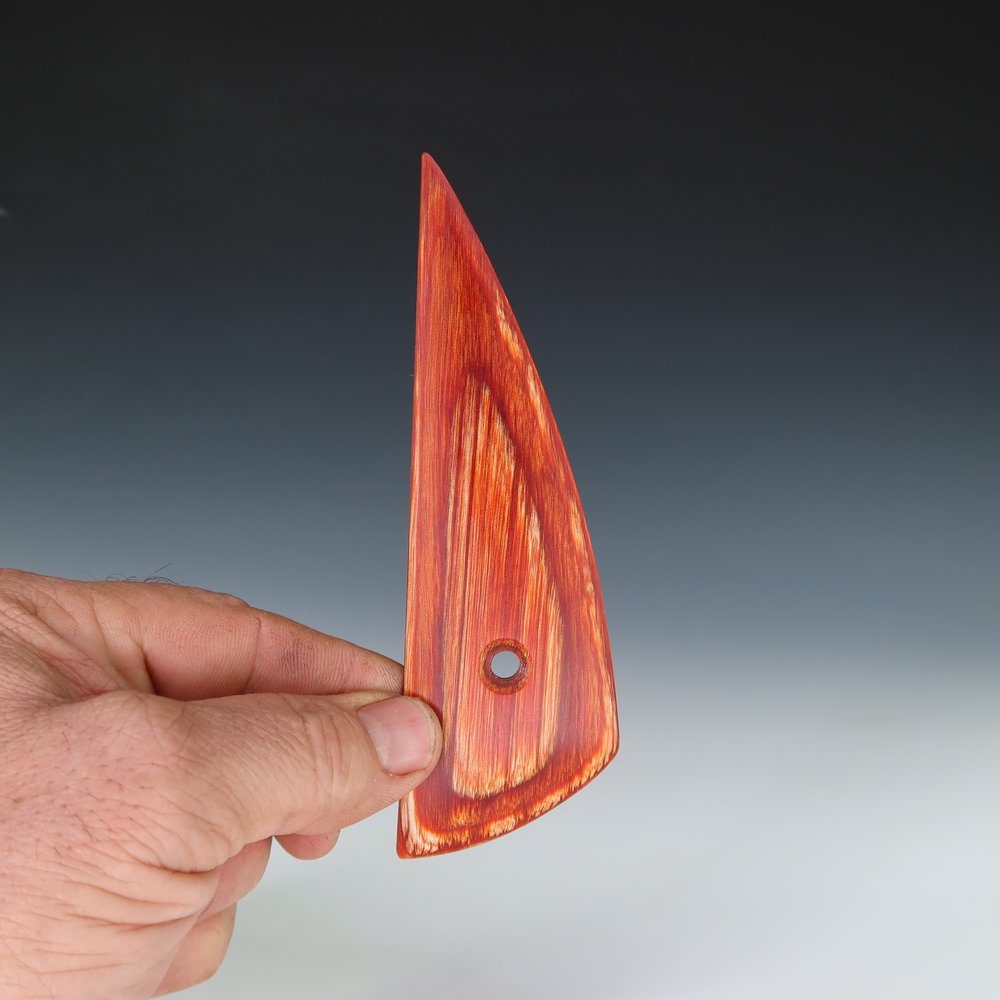 Firey Orange Triangular Pottery Rib — Troy Bungart Studios | Delightful  Designs for Discerning Collectors