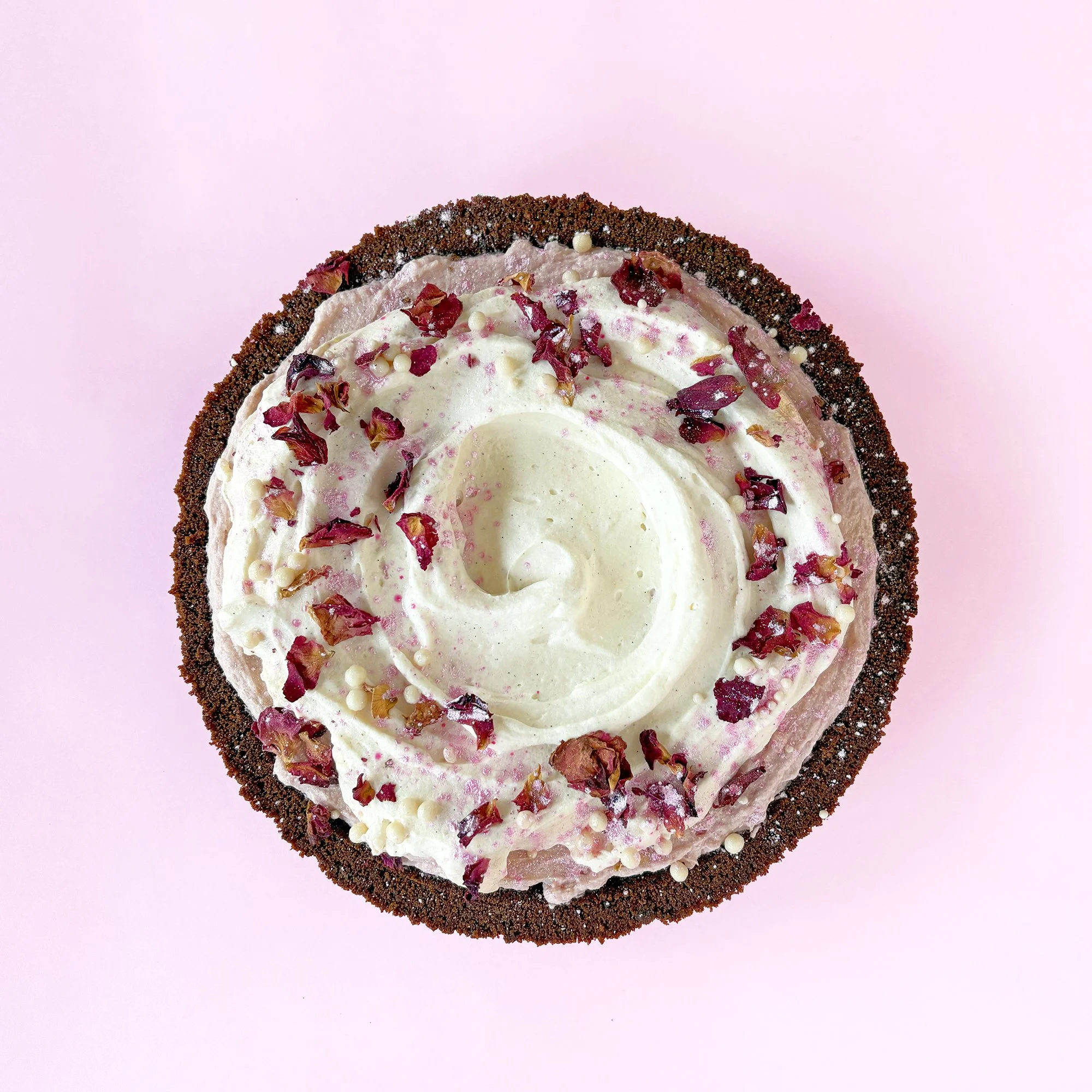 VIOLET FRENCH SILK PIE