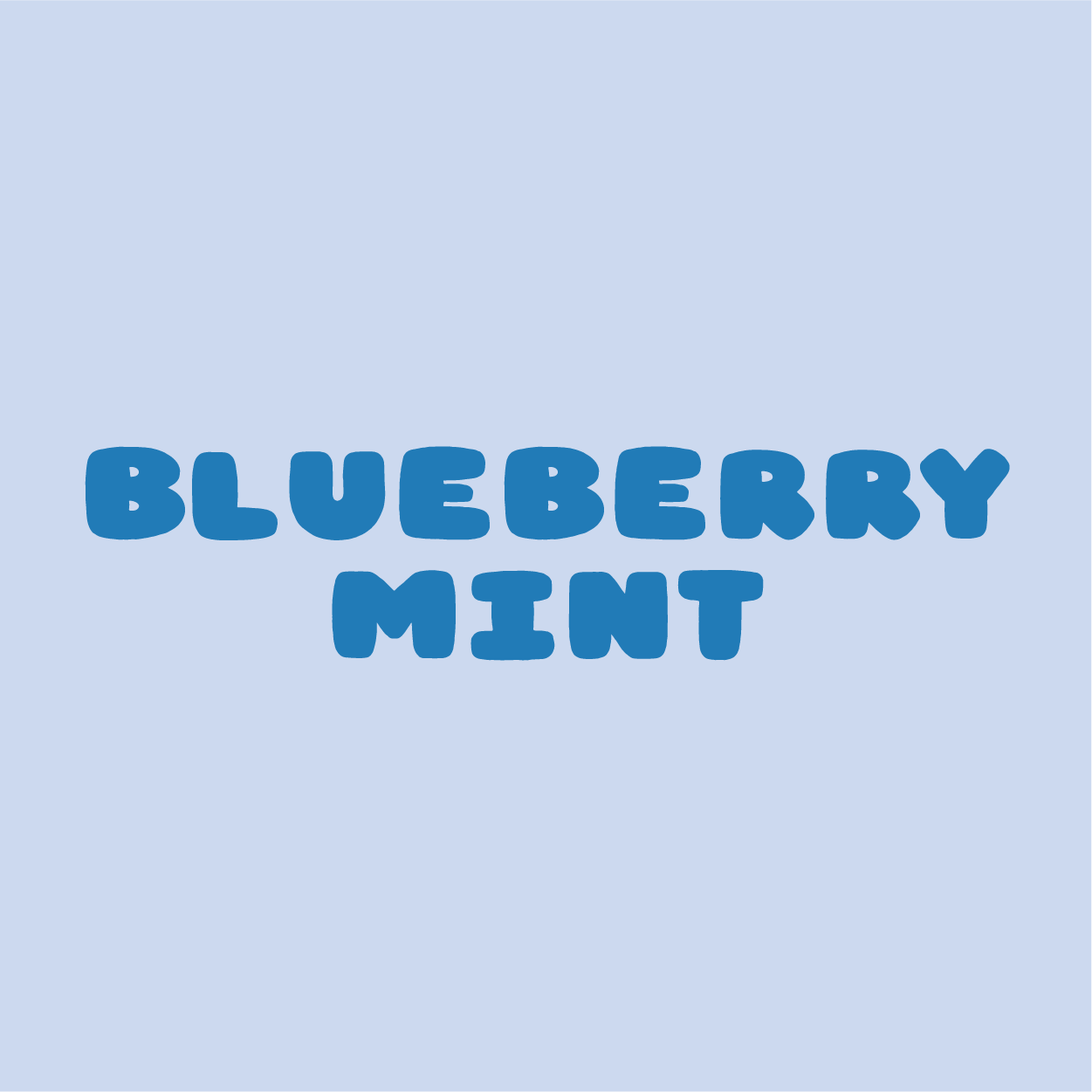 BLUEBERRY MINT