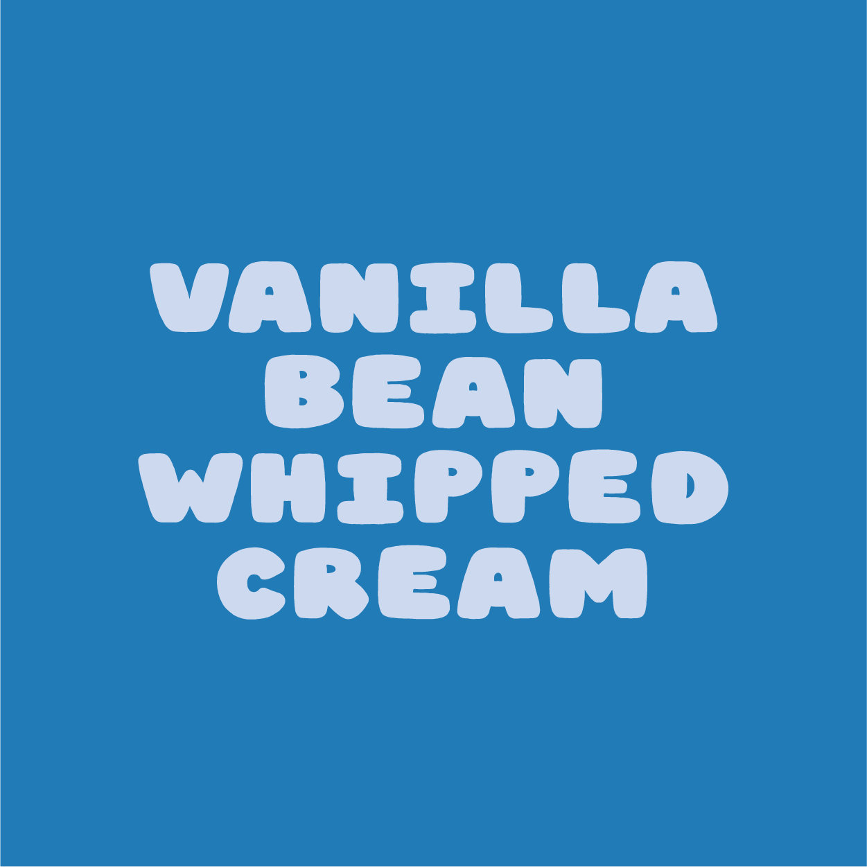 VANILLA BEAN WHIPPED CREAM