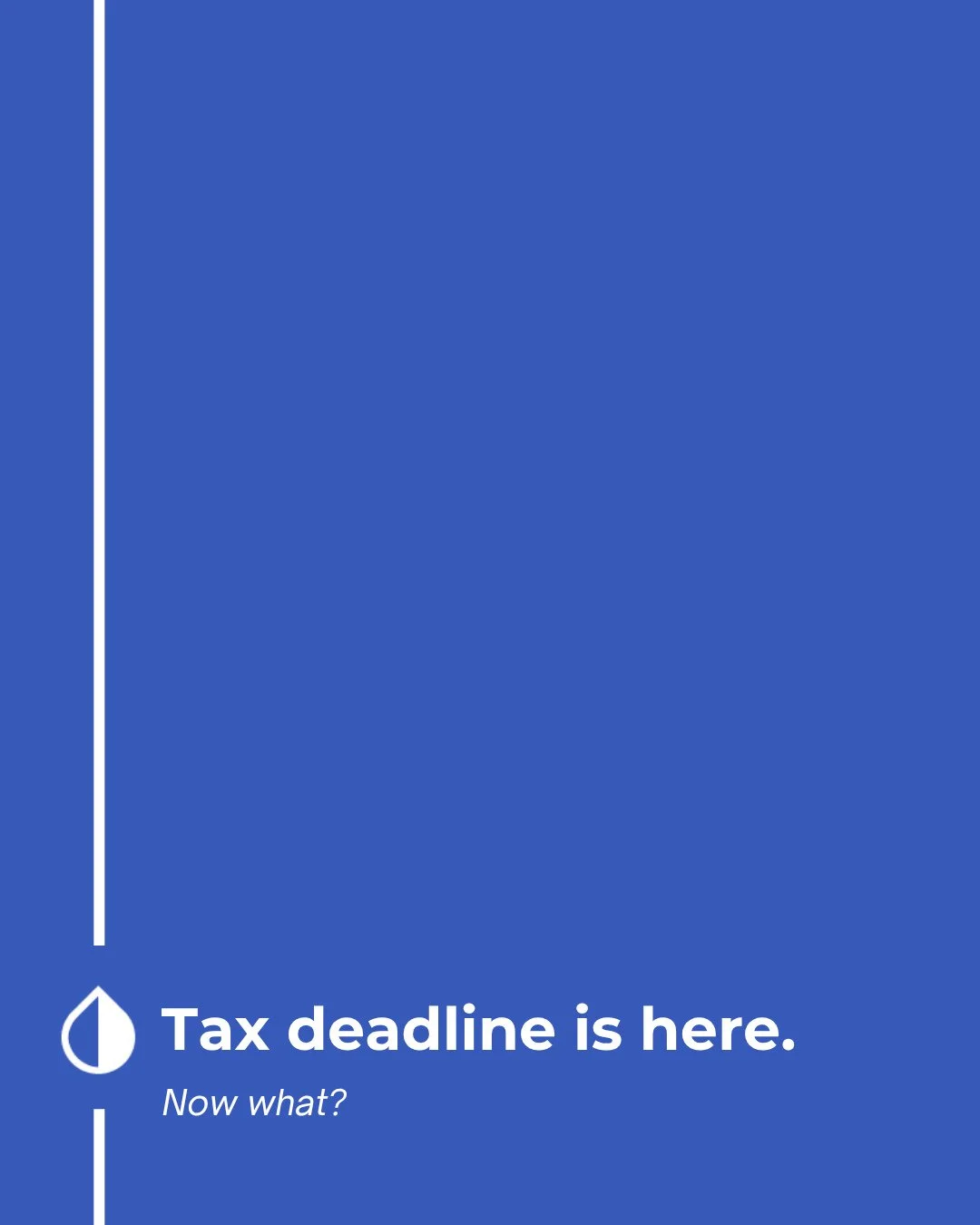 ⁠
Tax deadline is here. ⁠
⁠
Right now, clients are reviewing income, taxes paid, deductions, and cash flow all at once. Financial awareness is at its peak&mdash;but decision fatigue hasn&rsquo;t set in yet.⁠
⁠
About 40% of U.S. households would face 