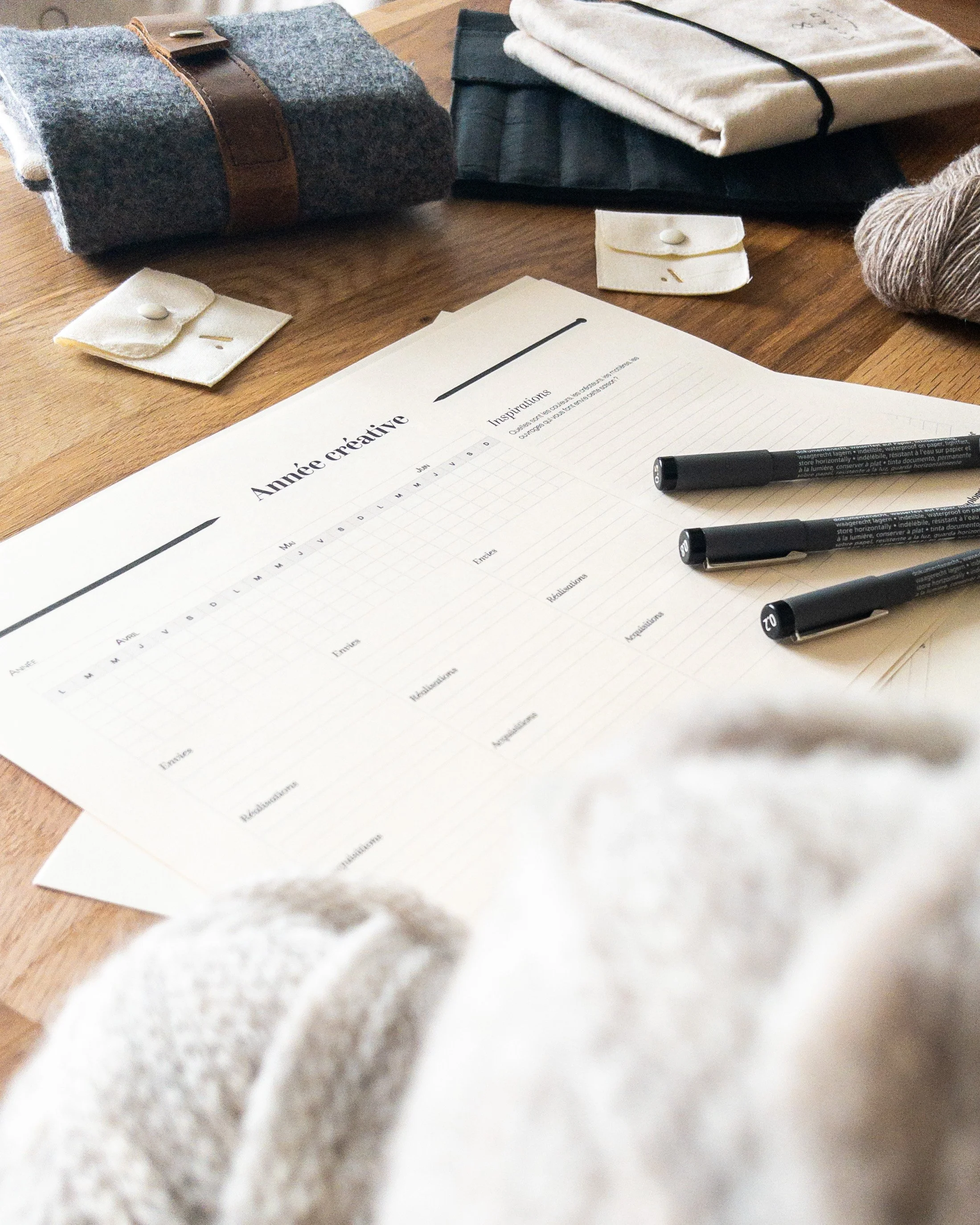 Planner - Année créative