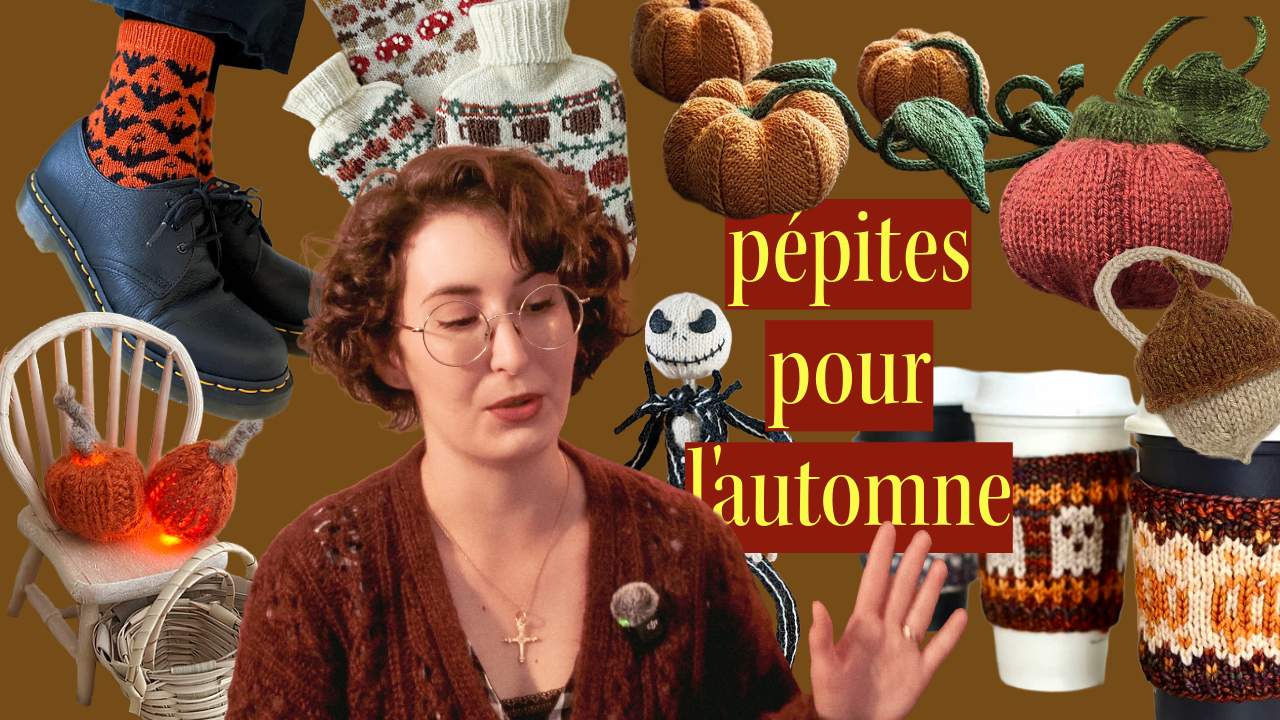 Inspirations tricot pour l’automne &amp; Halloween