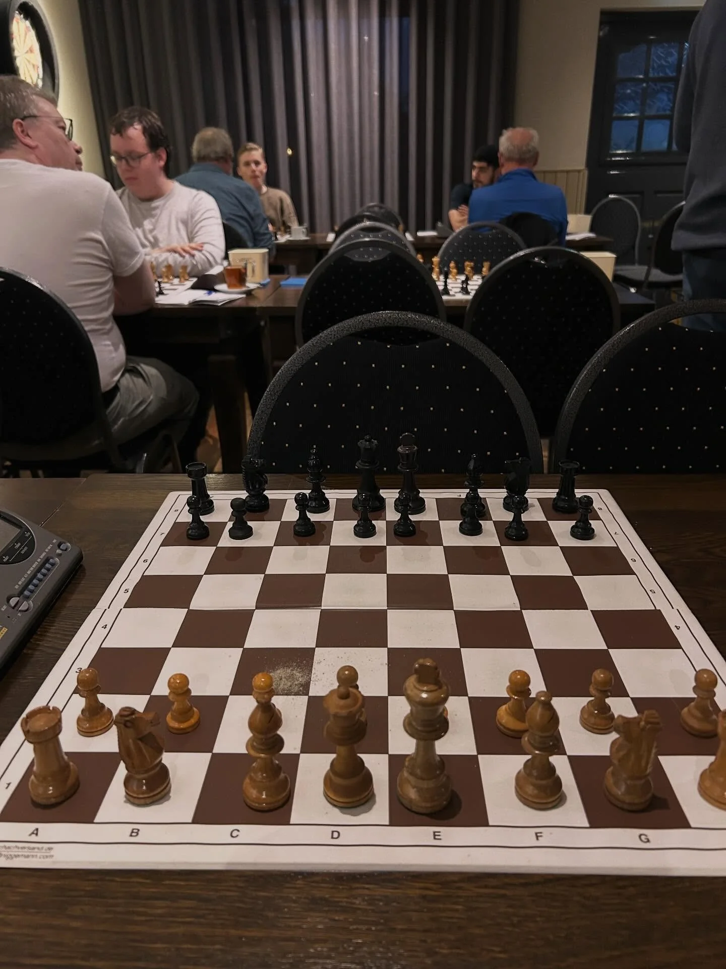 About last night.. Eerste echte wedstrijd.. Zijn er schaak liefhebbers onder mijn vrienden/volgers? #schaak #chess #chess.com #potje