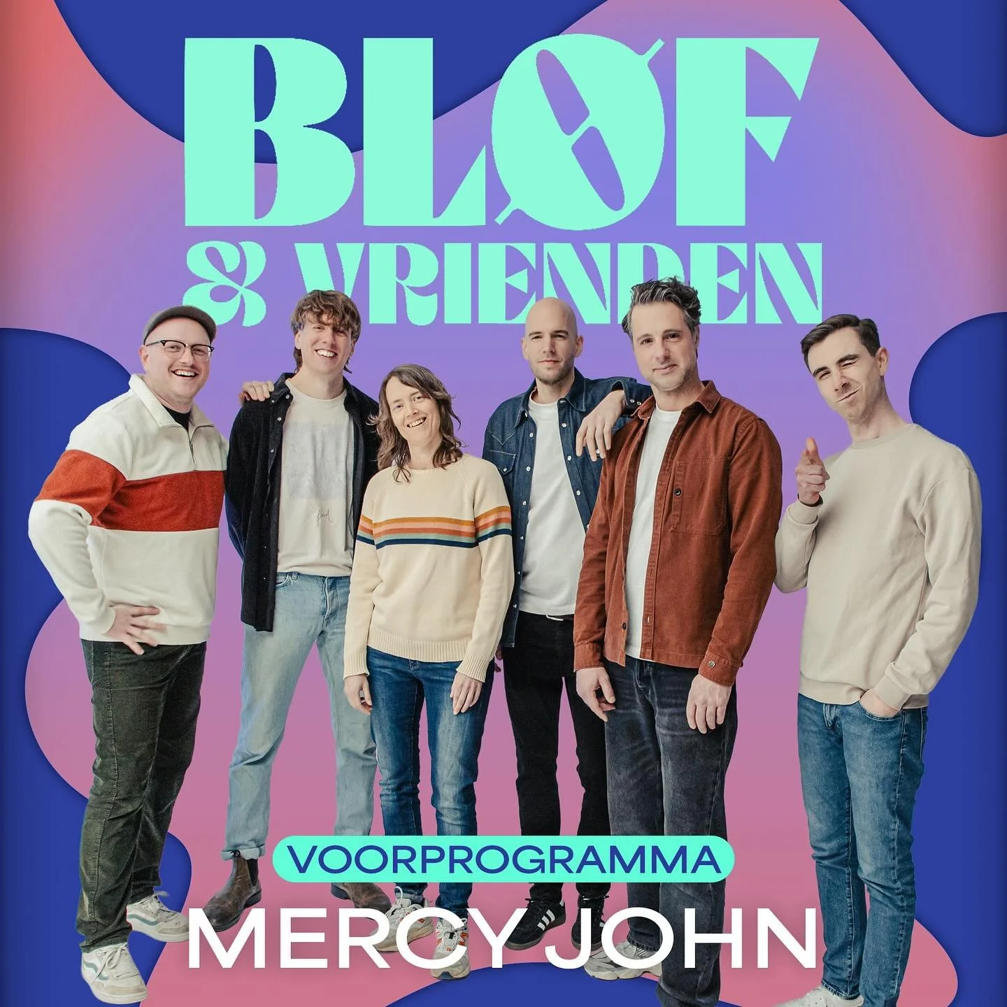 Nog maar 5 dagen en dan is het zover: Supporting @blof in @rotterdam.ahoy! #bl&oslash;f #ahoy #rotterdam #mercyjohn