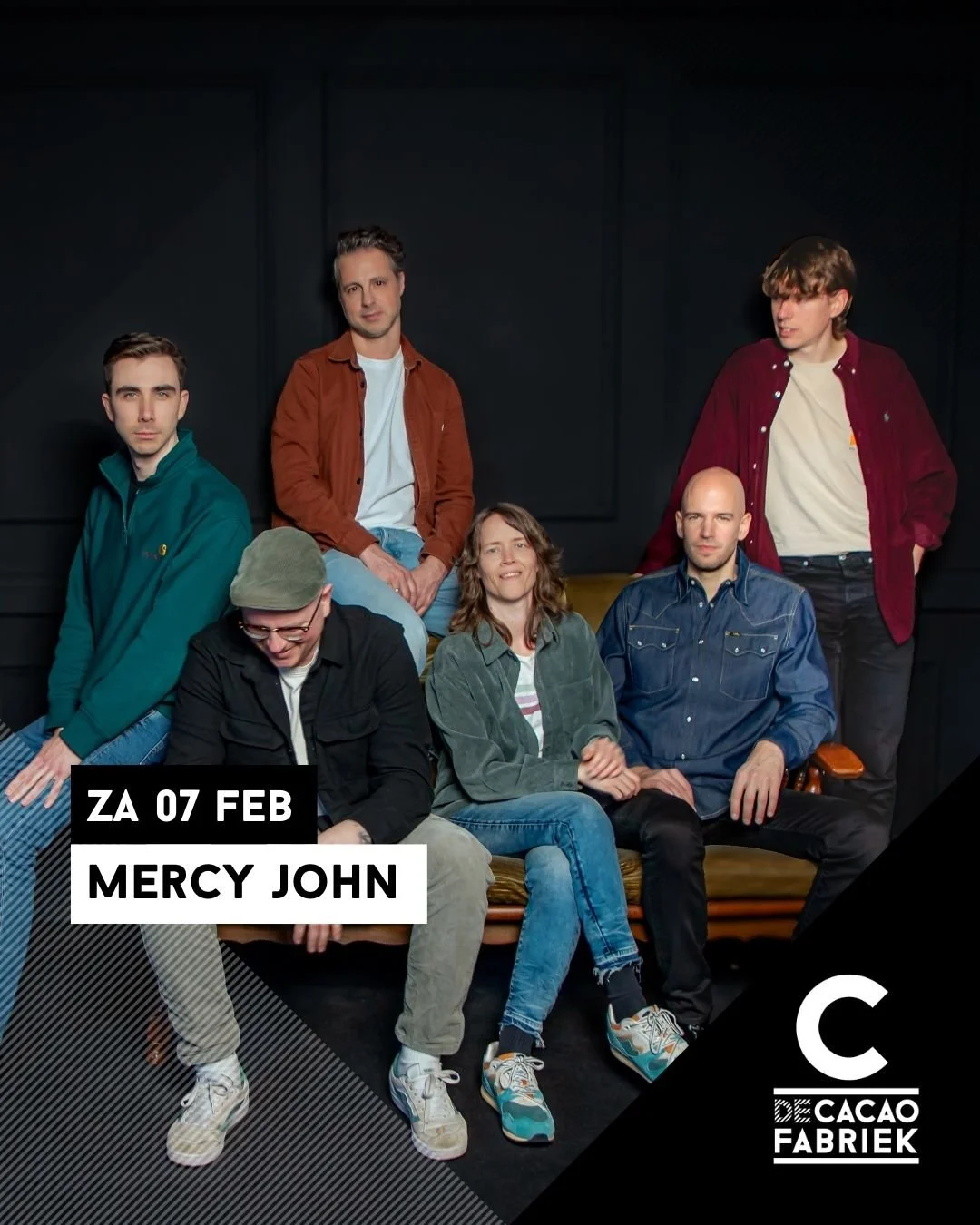 Hi Helmond en omstreken! 
Op zaterdag 7 februari spelen we in De Cacaofabriek in Helmond. Check ons nieuwe album 'Stereocolor' en kom de nieuwe daarna liedjes live beleven. Ga naar www.mercyjohn.com voor muziek en de ticketlink. See ya!

#decacaofabr