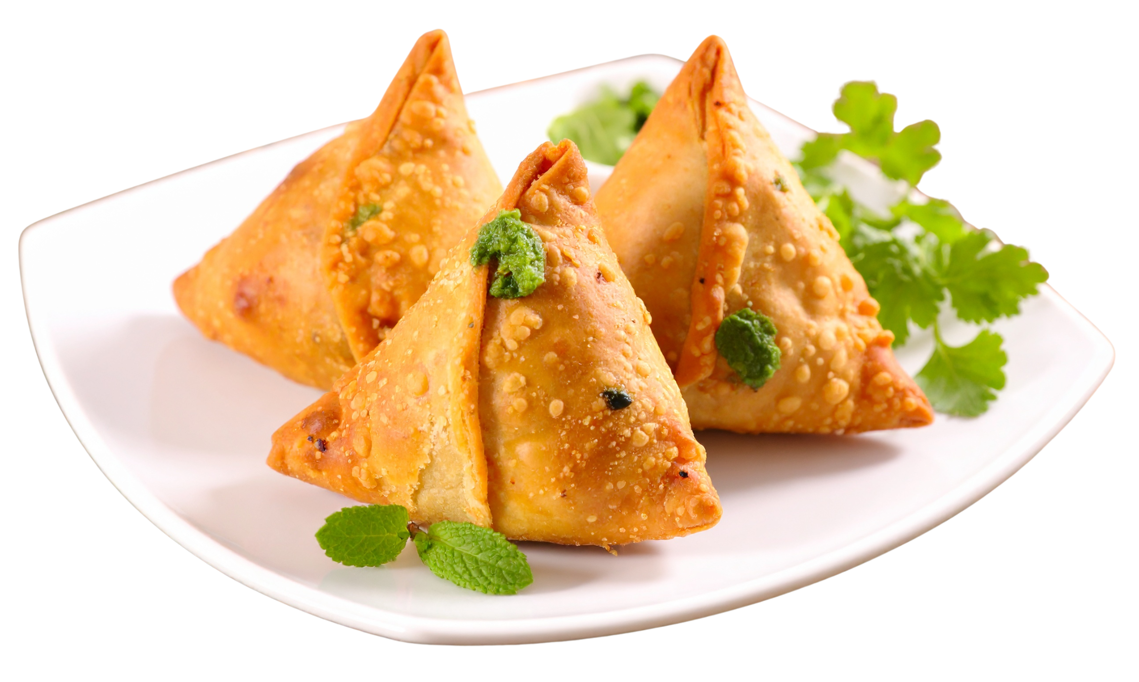 Potatoes & Peas Samosas