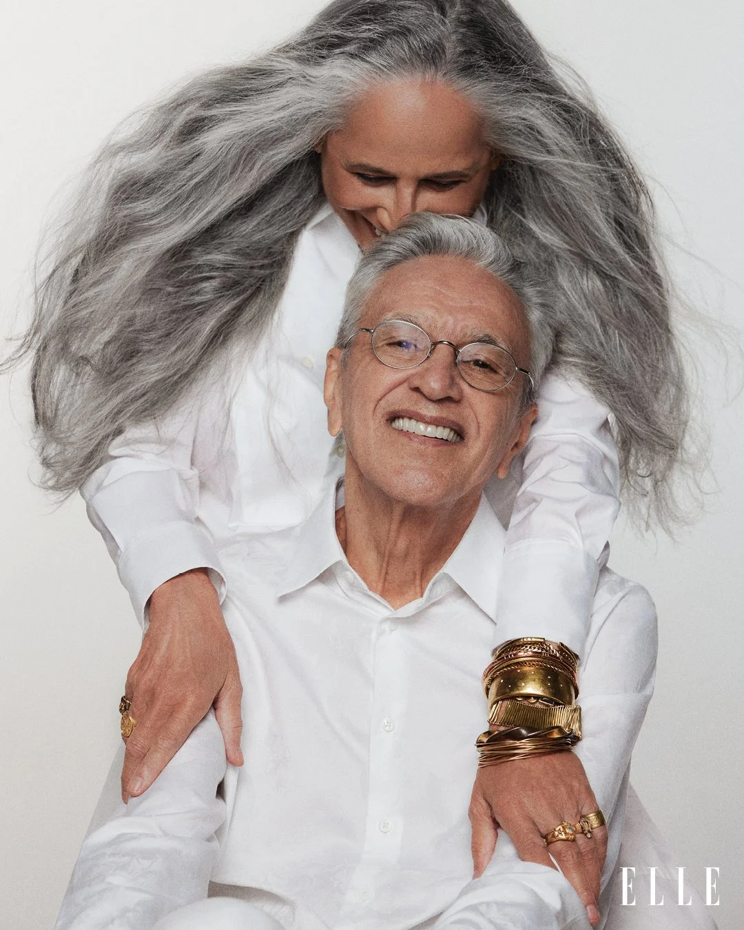 Maria Bethânia e Caetano Veloso / Elle