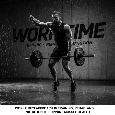 WorkTime's Approach in Training, Rehab, and Nutrition to Support Muscle Health