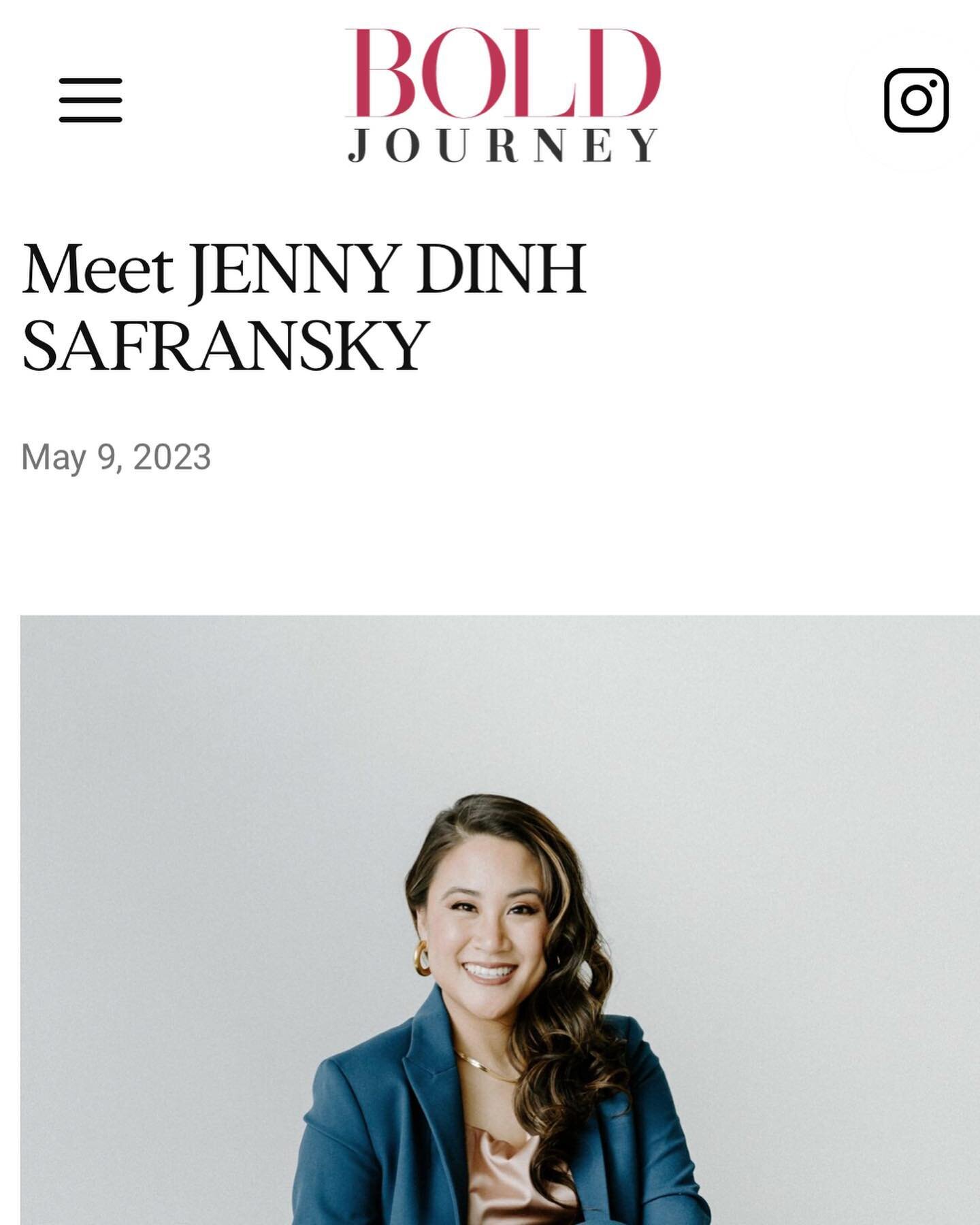 Thank you 🙏🏼 @boldjourneymag for the highlight and allowing me to share my story. Can&rsquo;t believe JDS Projects is going on 3 years this year&hellip;(same age as my son)😅

Read the full article *link in bio*

👀 You&rsquo;ll get a inside look o