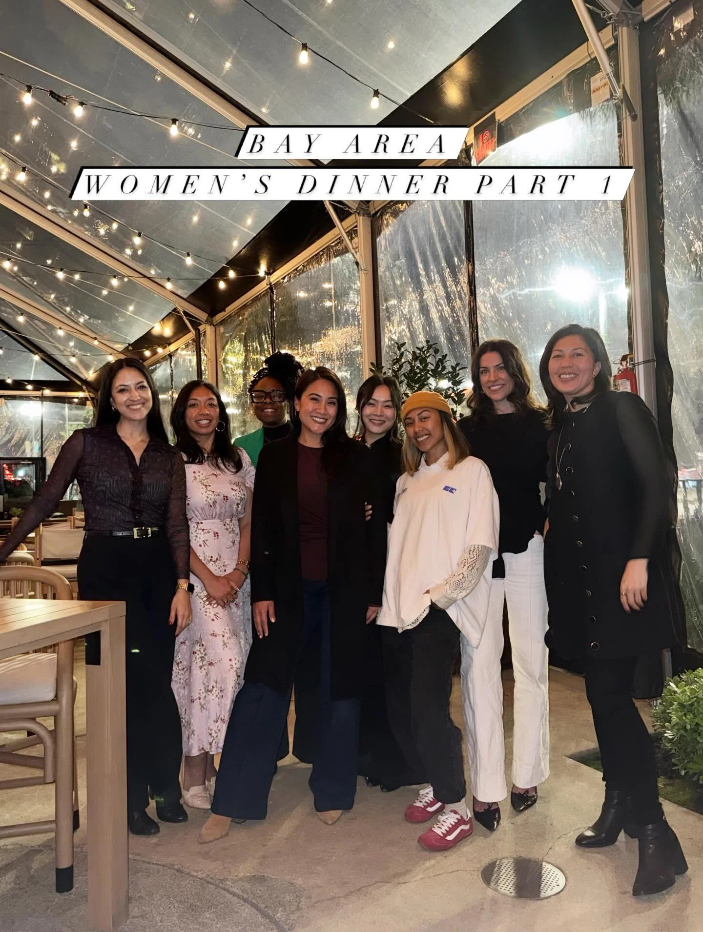 Last night I hosted my first Bay Area Women&rsquo;s Dinner 🍽️ and a time was had! 💃🏻

This dinner started with a simple idea: creating a space for authentic connections. I then realized how many women I knew doing amazing things both in and outsid
