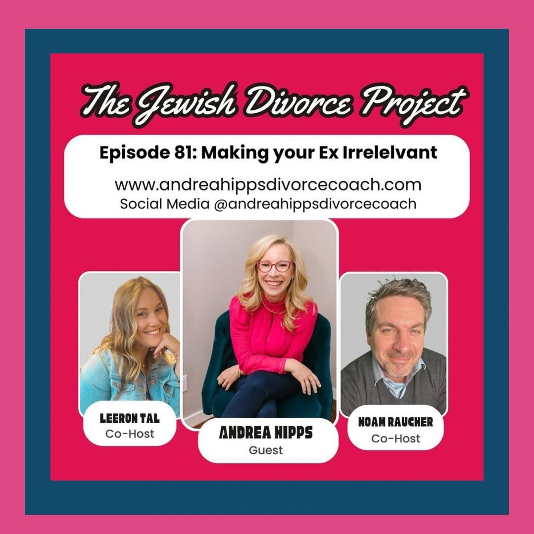 There are people working in divorce who see the deeper truths and the wiser ways, and @thejewishdivorceproject holds two of those people. I sincerely enjoyed recording this podcast with @noamraucher and @leerontal because they operate on the spiritua