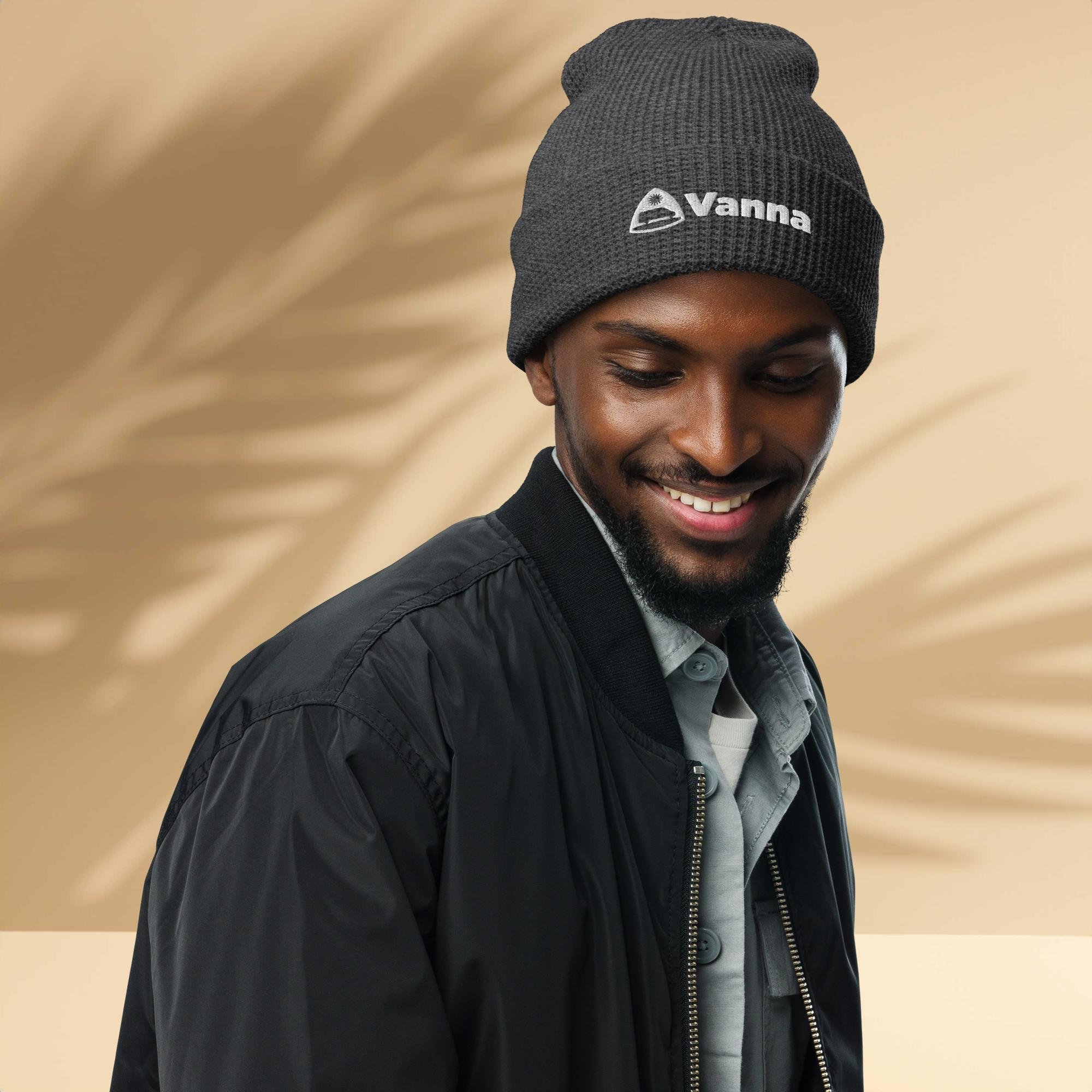 waffle-beanie-heather-charcoal-front-65d8d7df2748a.jpg