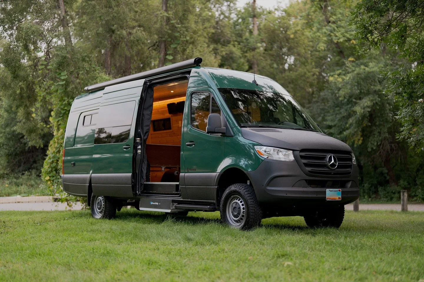 This custom camper van build is fully wheelchair accessible - from mobility to comfort to clever storage, every detail of this van reflects intentional, inclusive design. Blending accessibility with rugged functionality, this thoughtfully engineered 