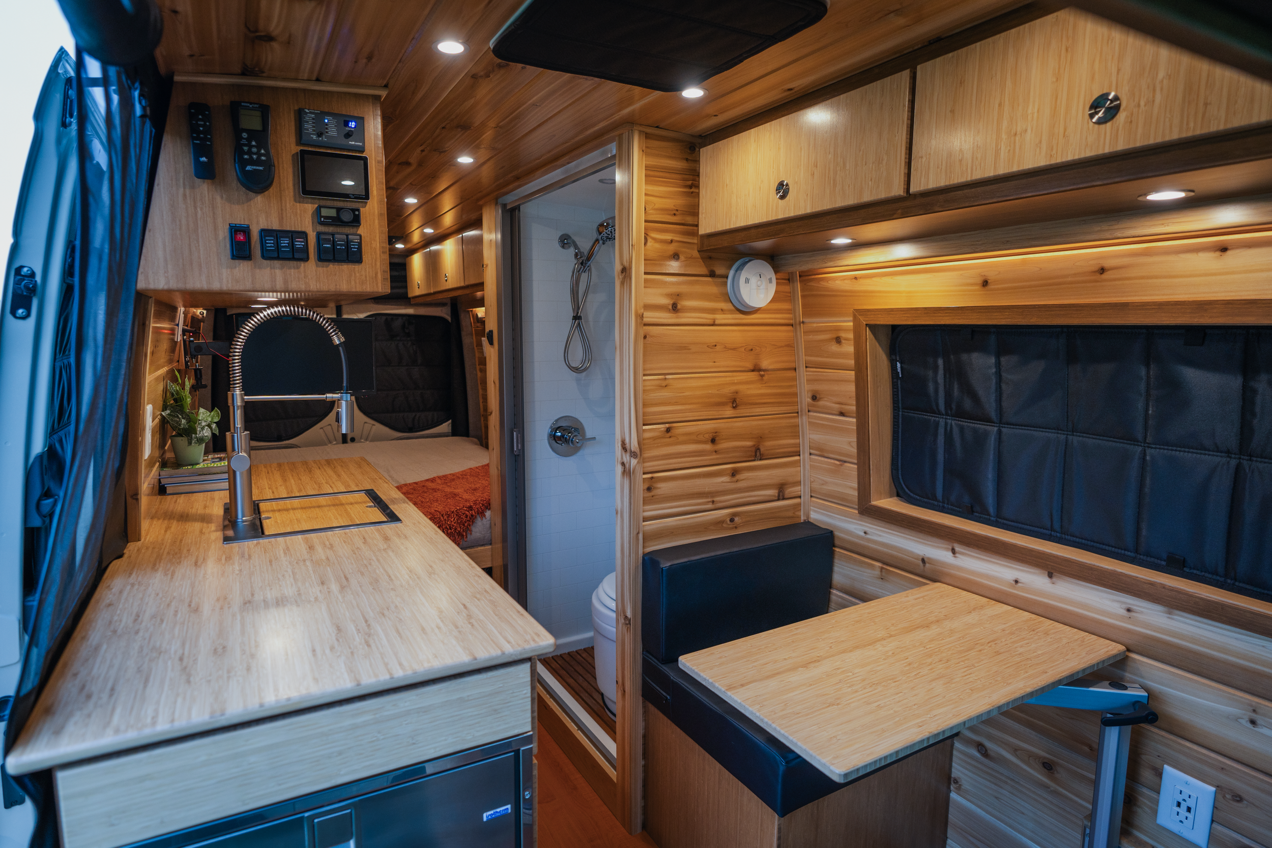 Two person camper van mercedes vanna mk2 class b rv