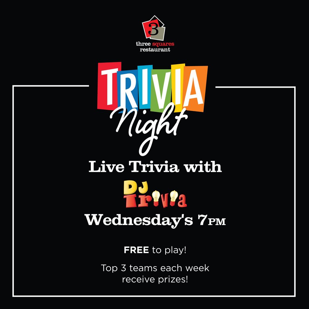 Events and Happenings — 3 Squares