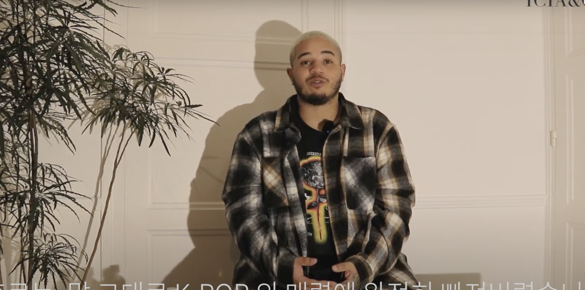 Marvin Garcia, a French artist working for Korean Music Industry