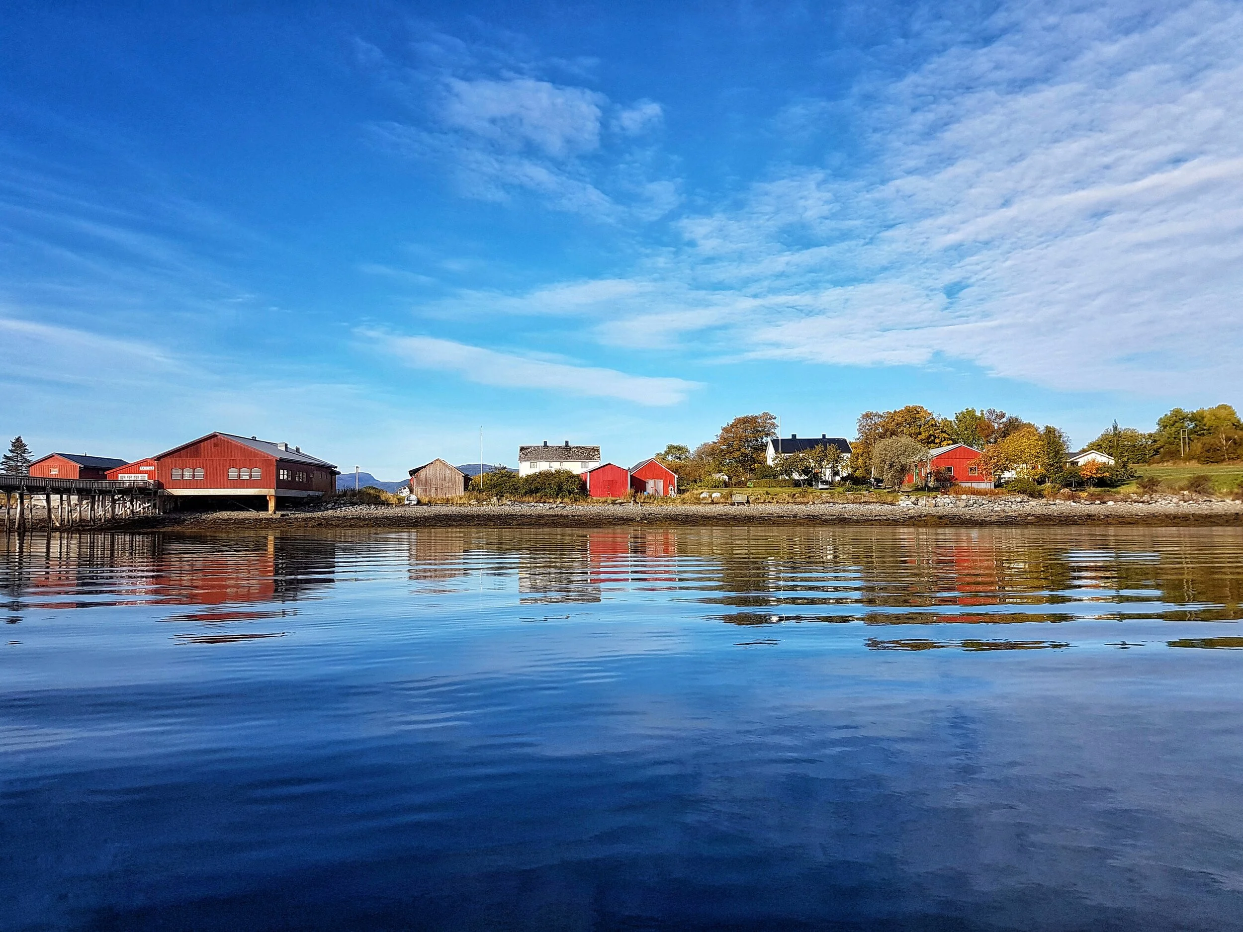tautra arrival reflection bluesky.jpeg