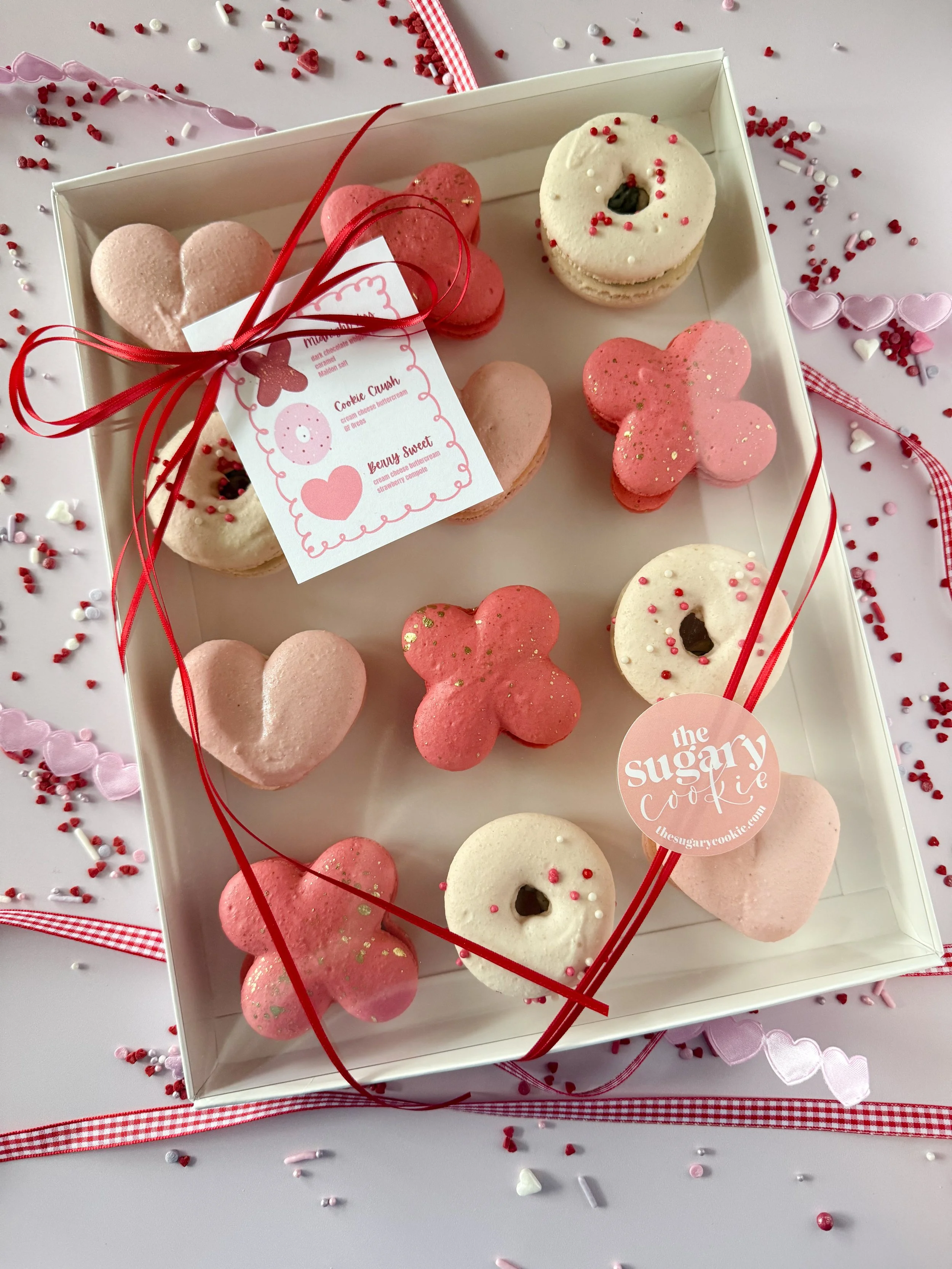 Valentine's French Macaron Gift Box