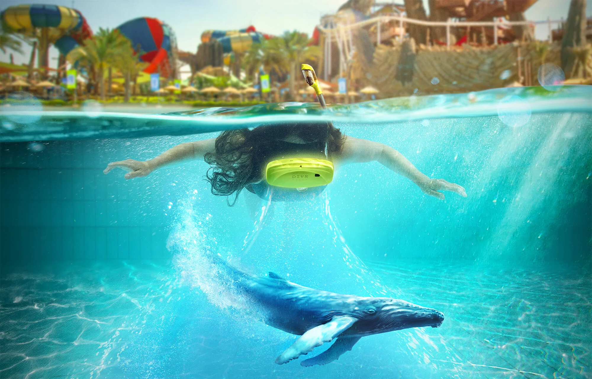 Yas Waterworld Abu Dhabi launches DIVR®, underwater VR experience The Global Leader in
