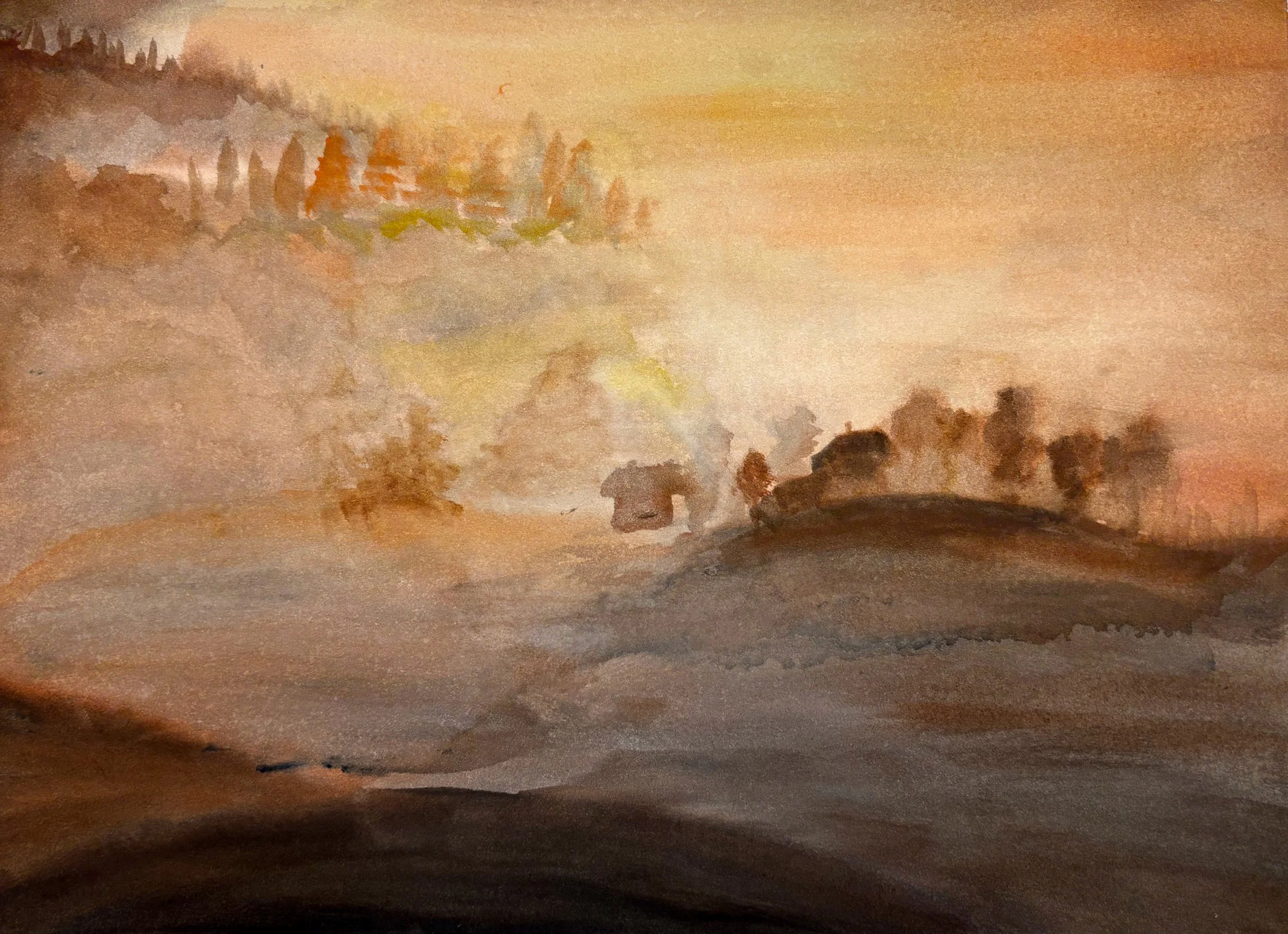 Lumina caldă a toamnei 27x37cm