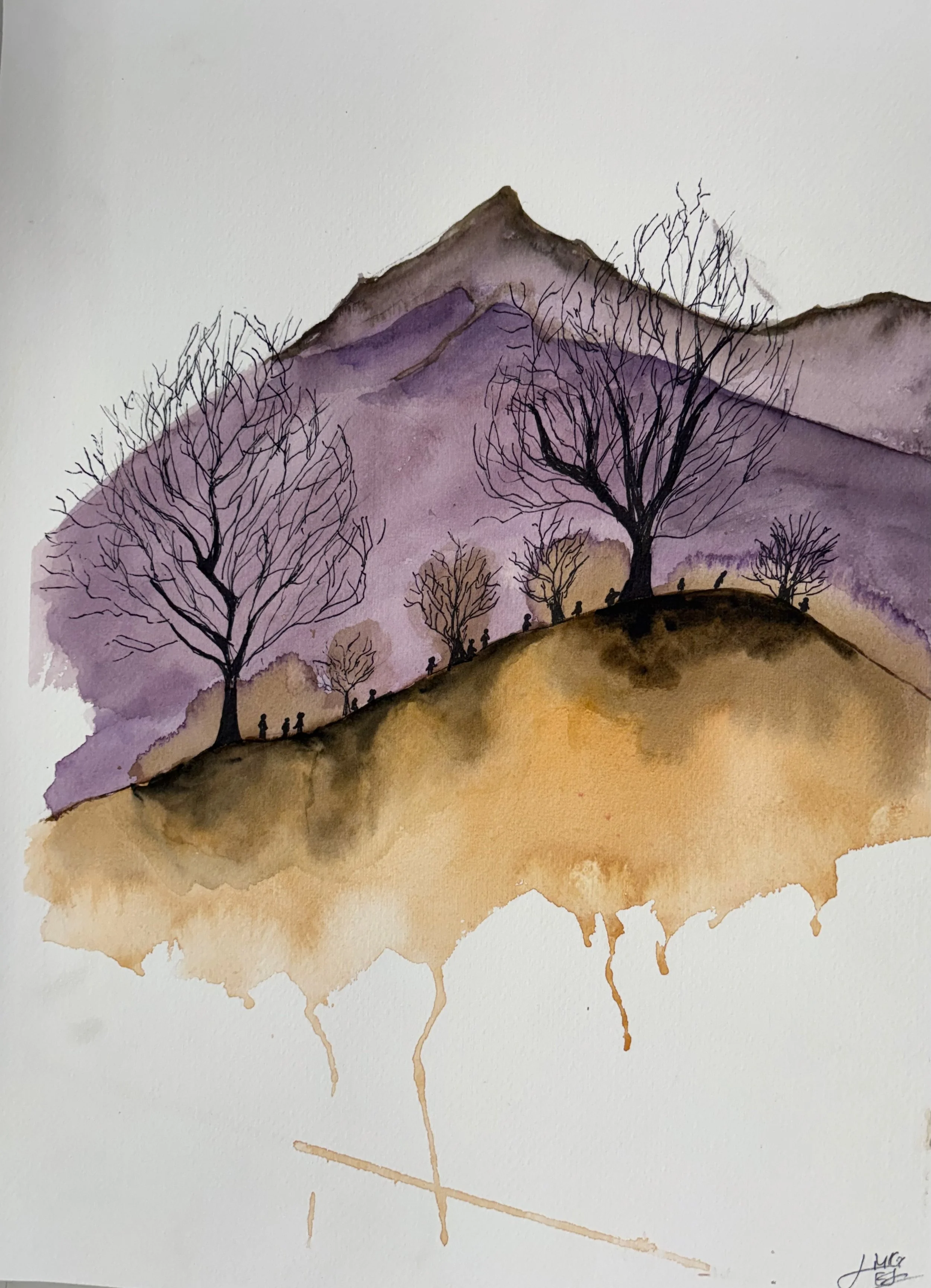 Muntele 28x38 cm