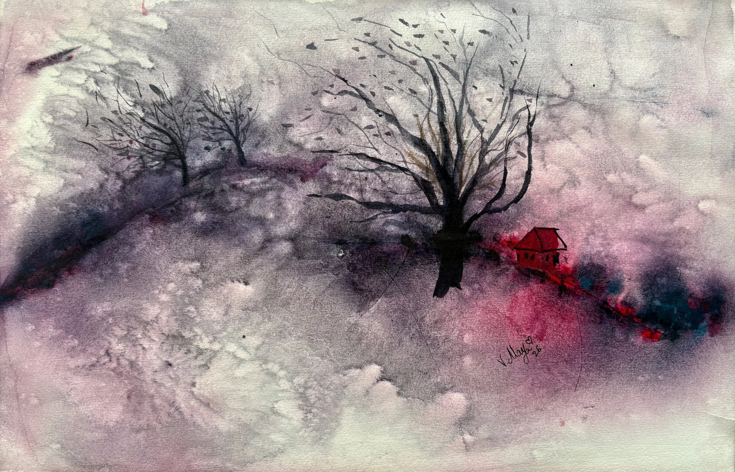 Pǎdurea Mov (23x35cm).jpeg