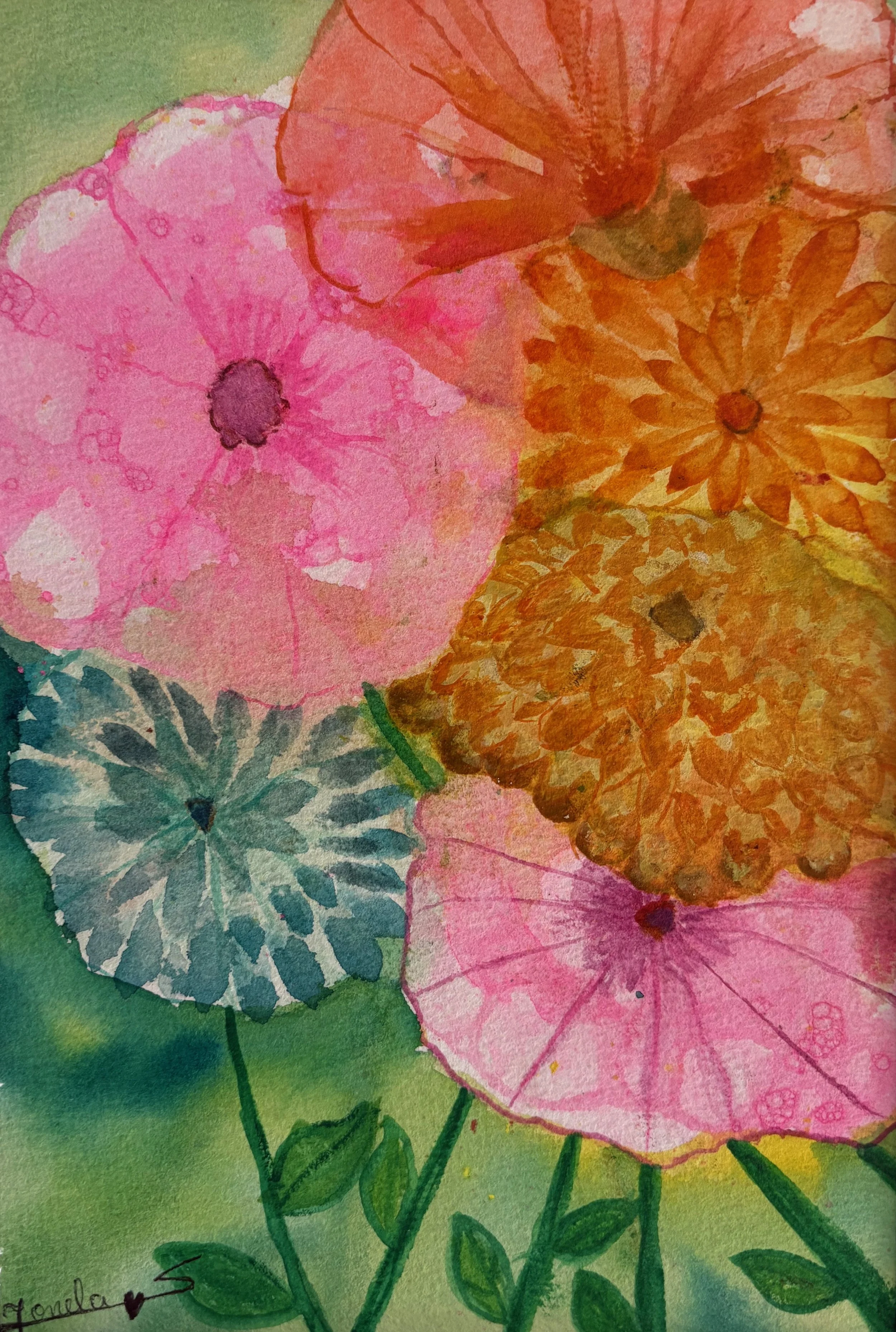Florile primăverii 18x26 cm
