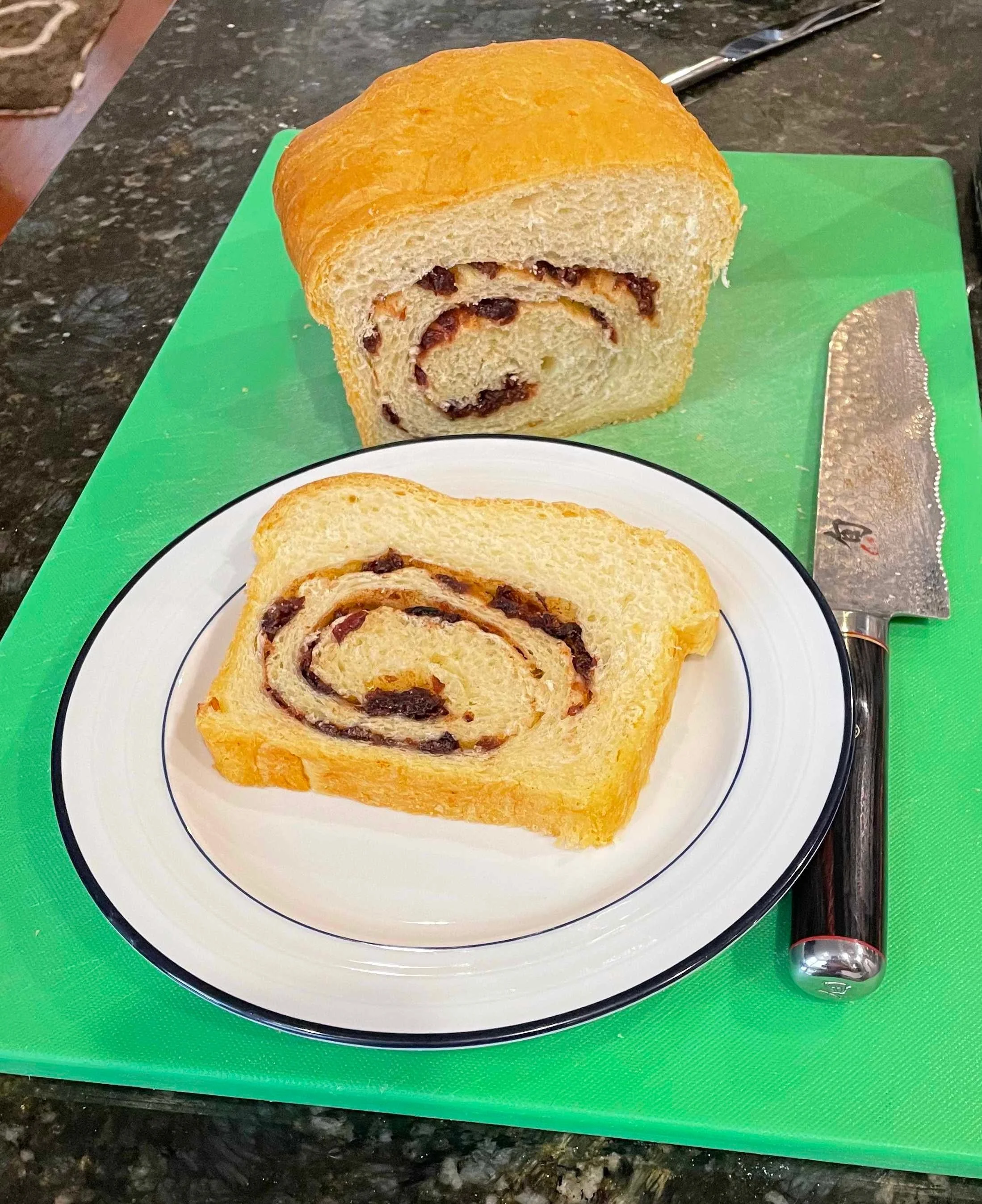 Sourdough Cinnamon Cranberry Bread