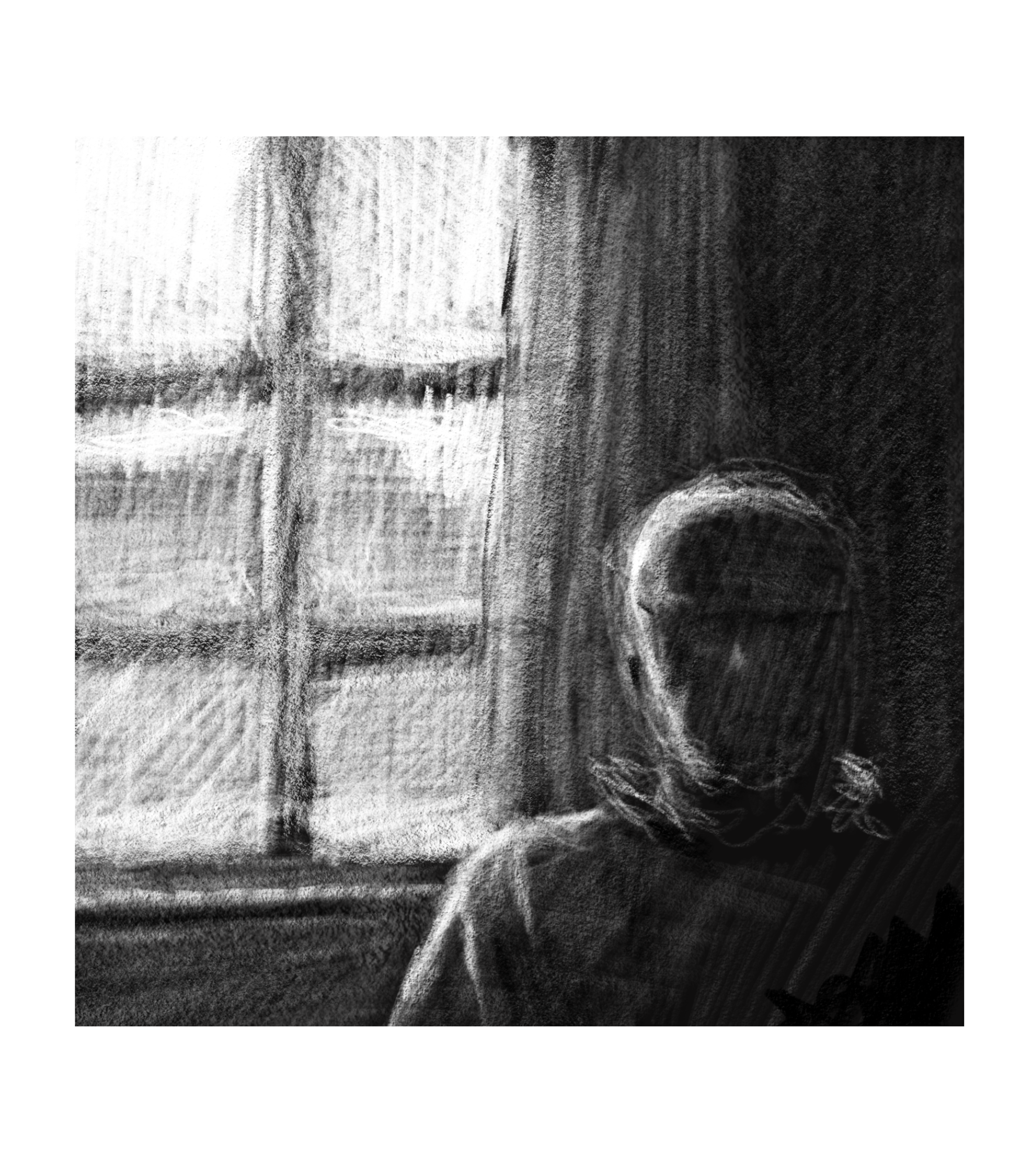 Stan at the Best Western 8" X 10" digital drawing limited edition archival pigment print; March 2026 $75 