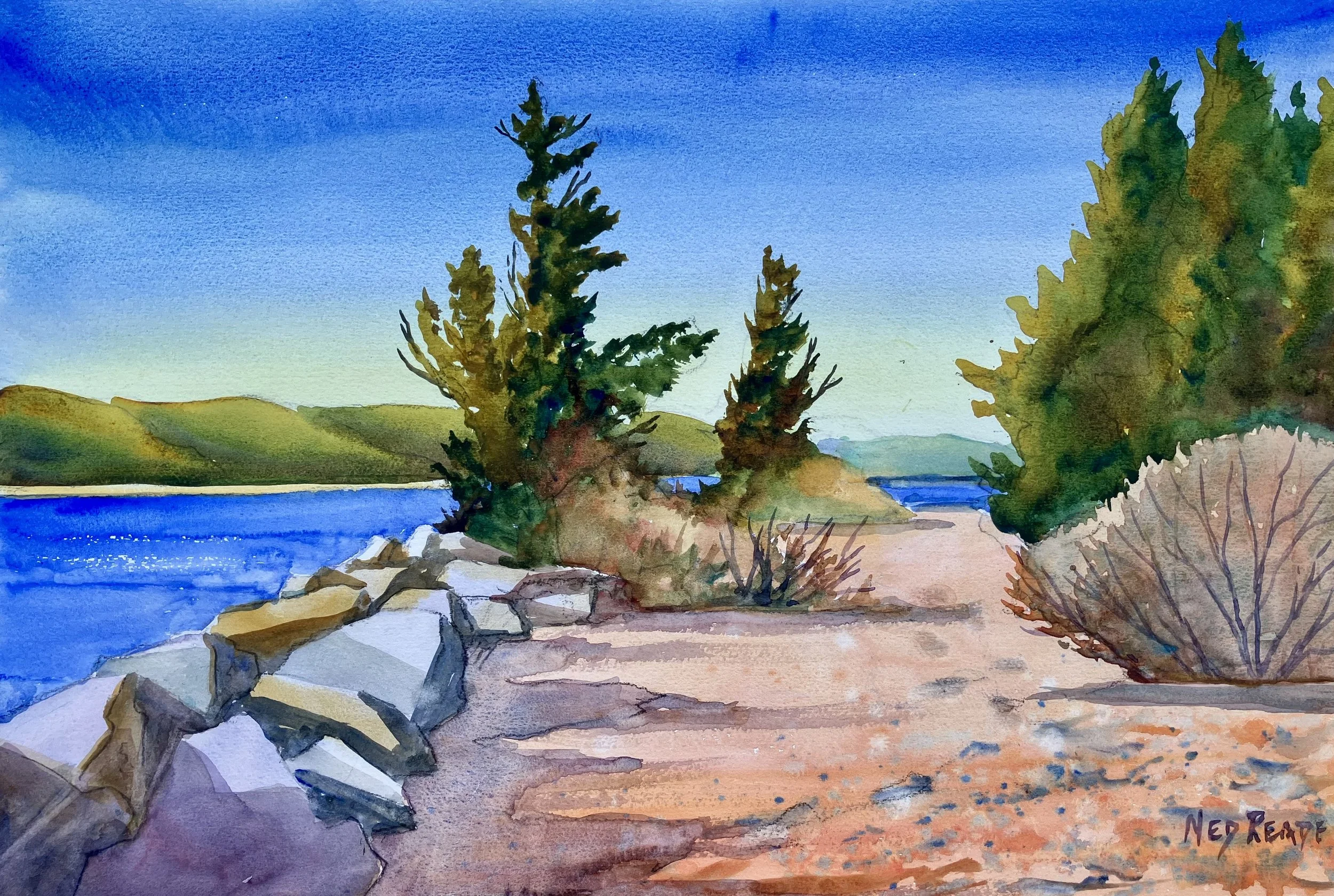 Eastville Beach in the Off Season  $850