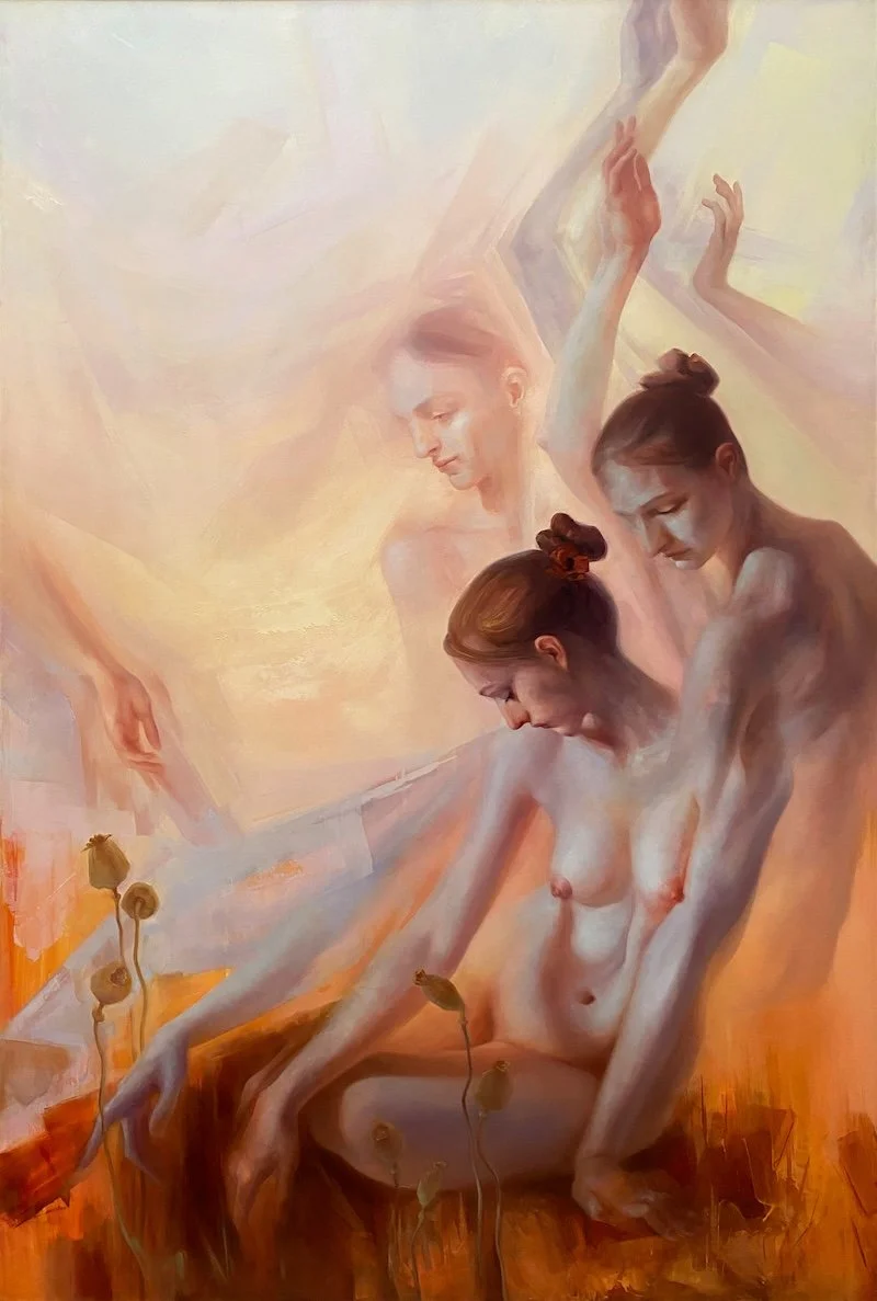Three Sisters by Alla Bartoschoh