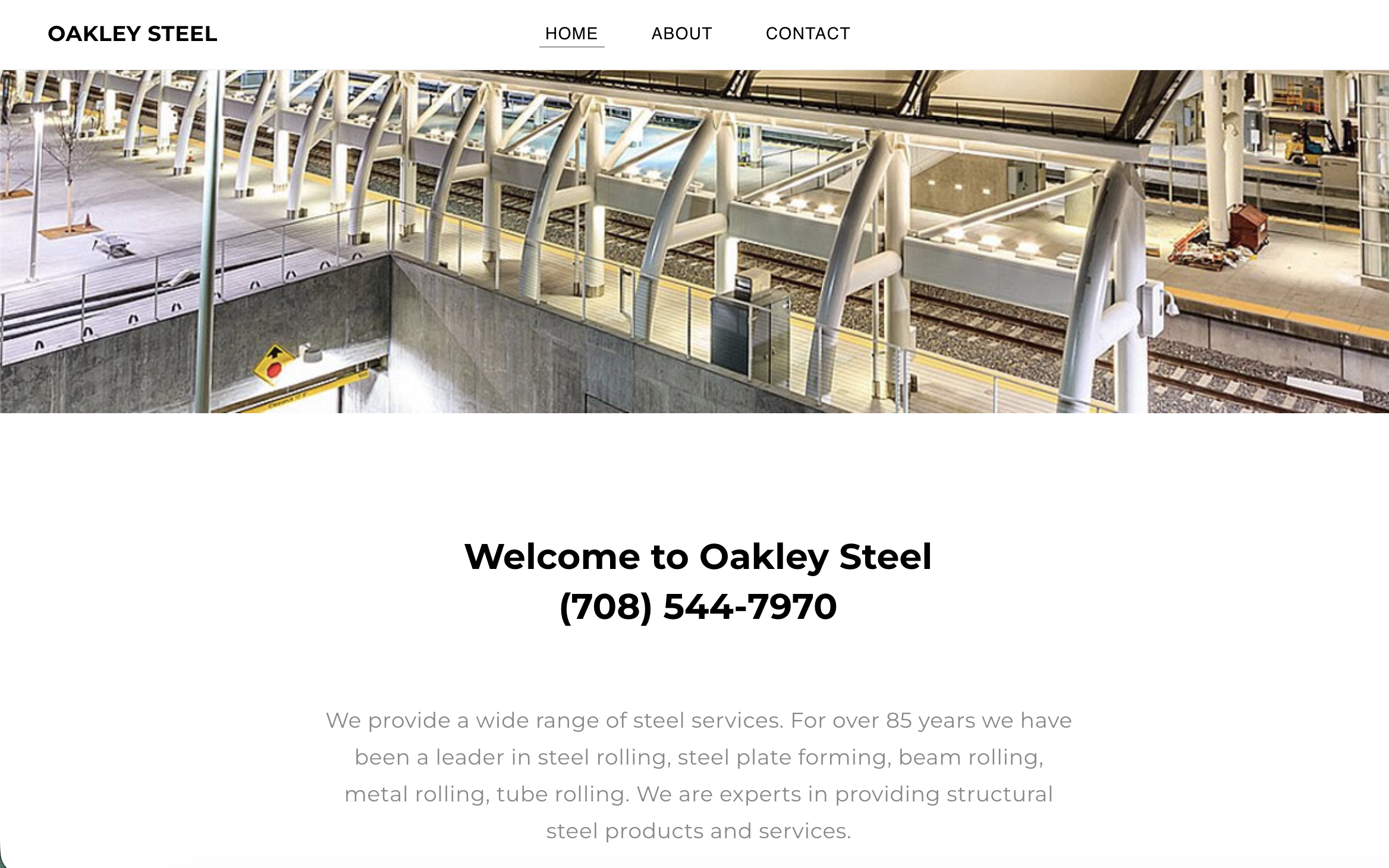 Oakley Steel Products, Ed Libby, President/Owner  (Donating Rails, Fabrication, and Delivery to Site)