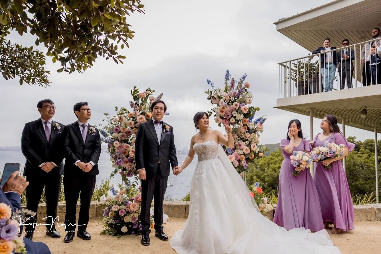 POV: You just got married at Sergeants Mess&hellip; and your fan club is watching from the balcony. 👋😂

Mid-ceremony, she spots her people up on the terrace and gives them a royal wave like she&rsquo;s just won Miss Universe (honestly&hellip; fair)