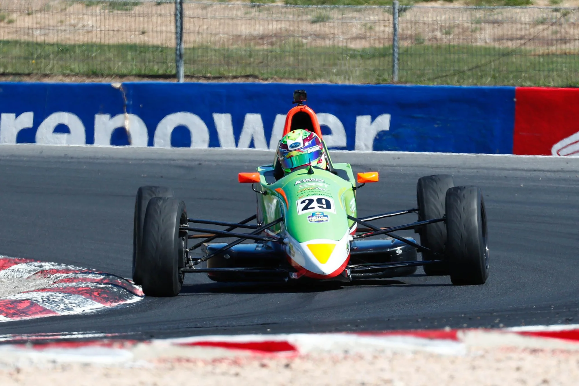 Imogen Radburn on the brink of top 10 in Formula Ford debut