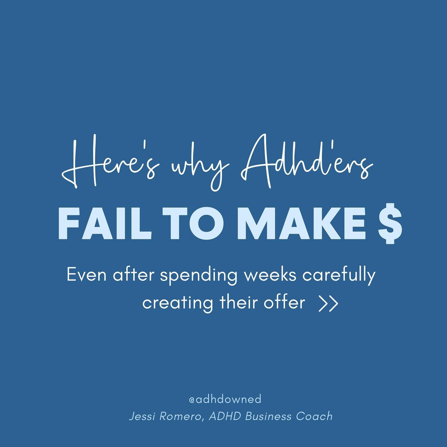 It&rsquo;s not that your offer wasn&rsquo;t good, or that you&rsquo;re not good enough, or expert enough, it was the lack of a solid marketing plan! 

Way too many entrepreneurs leave the marketing plan as the last thing they map out and figure out. 