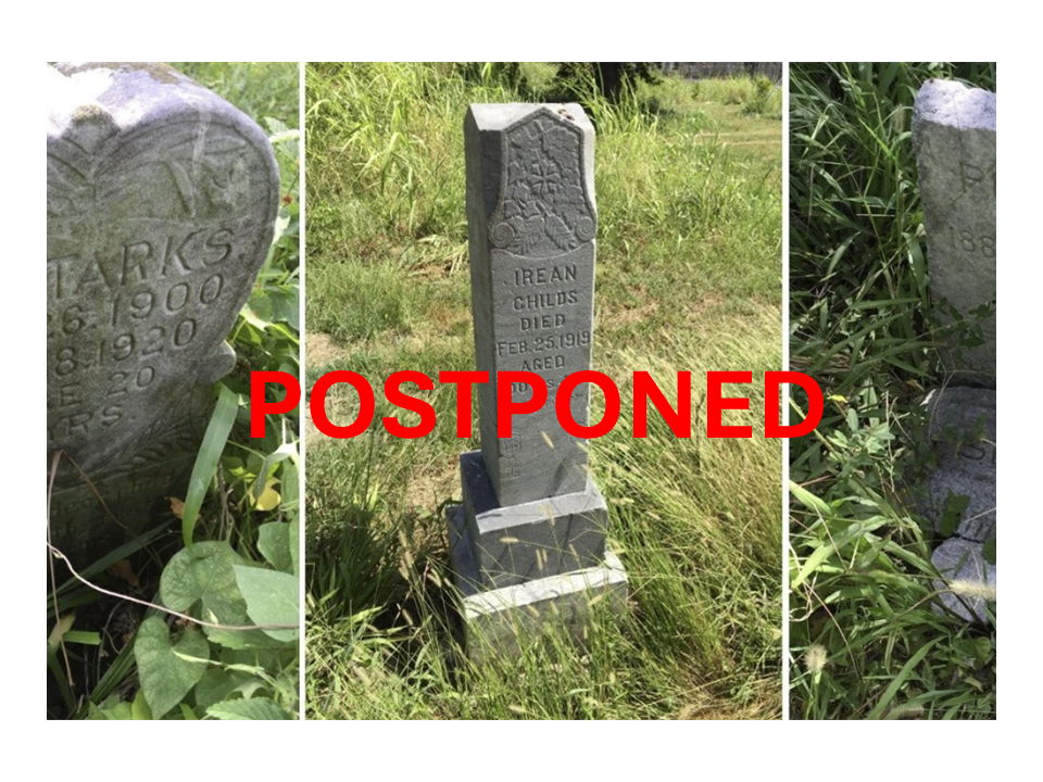 CEMETERY PRESERVATION:  Evergreen Negro Cemetery 