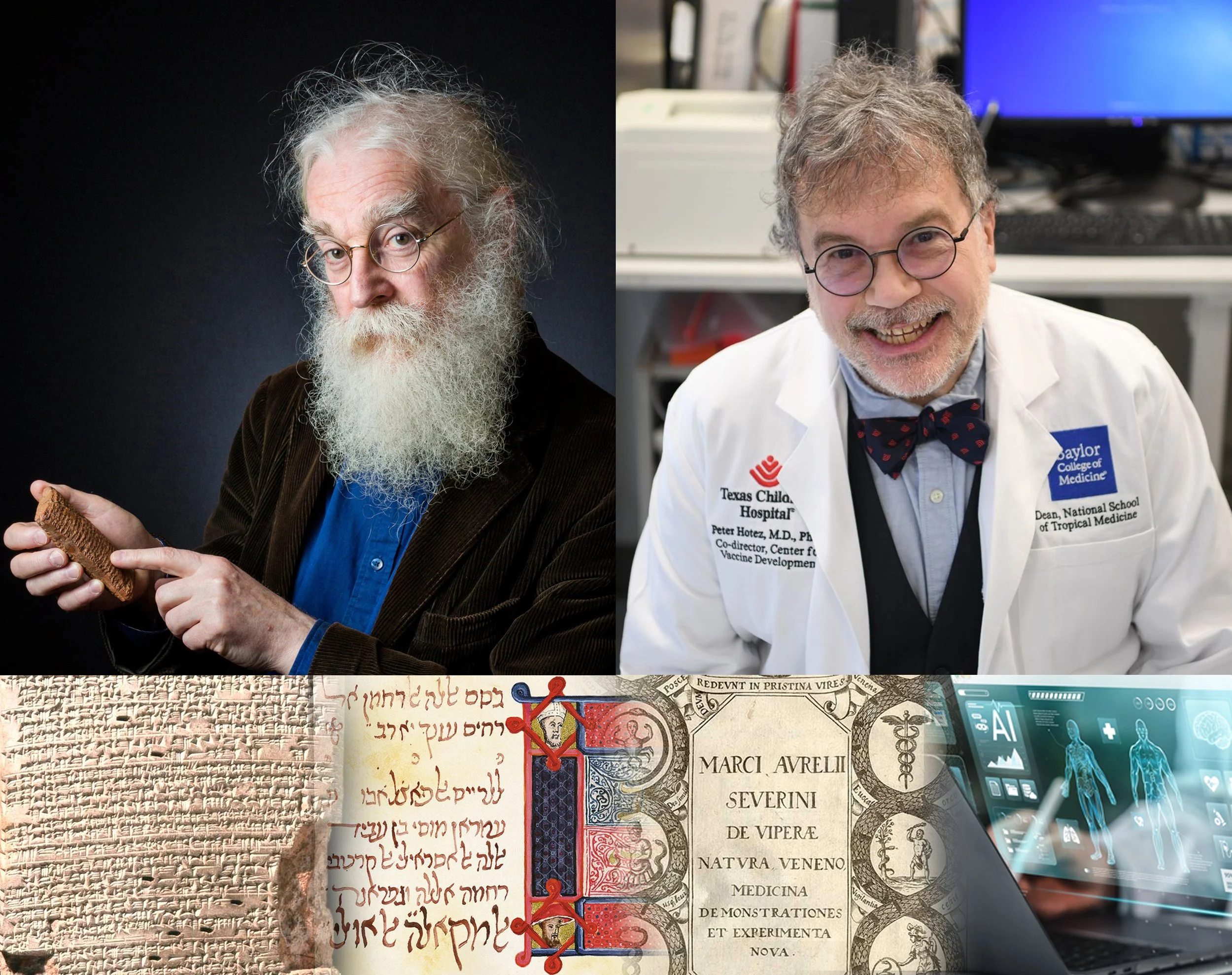 TALK  Irving Finkel and Peter Hotez