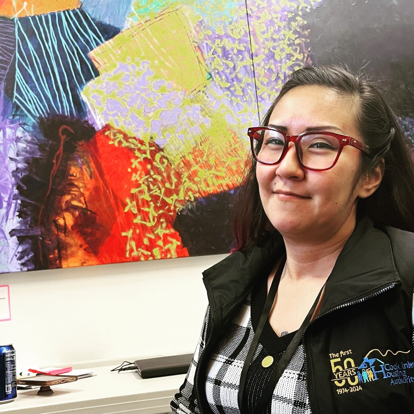 Louise Nevzoroff (Unangax̂) grew up in Atka, on the Aleutian Chain. She moved to Anchorage shortly after graduation and has lived here for 17 years. &quot;My dream job has always been in an office,&quot; she says. &quot;I always wanted my own office 